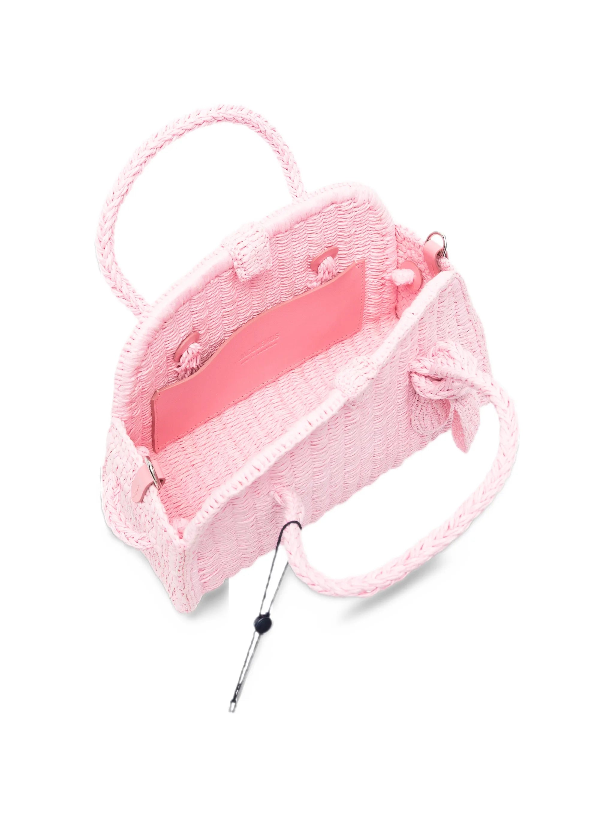 The small raffia Turismo bag