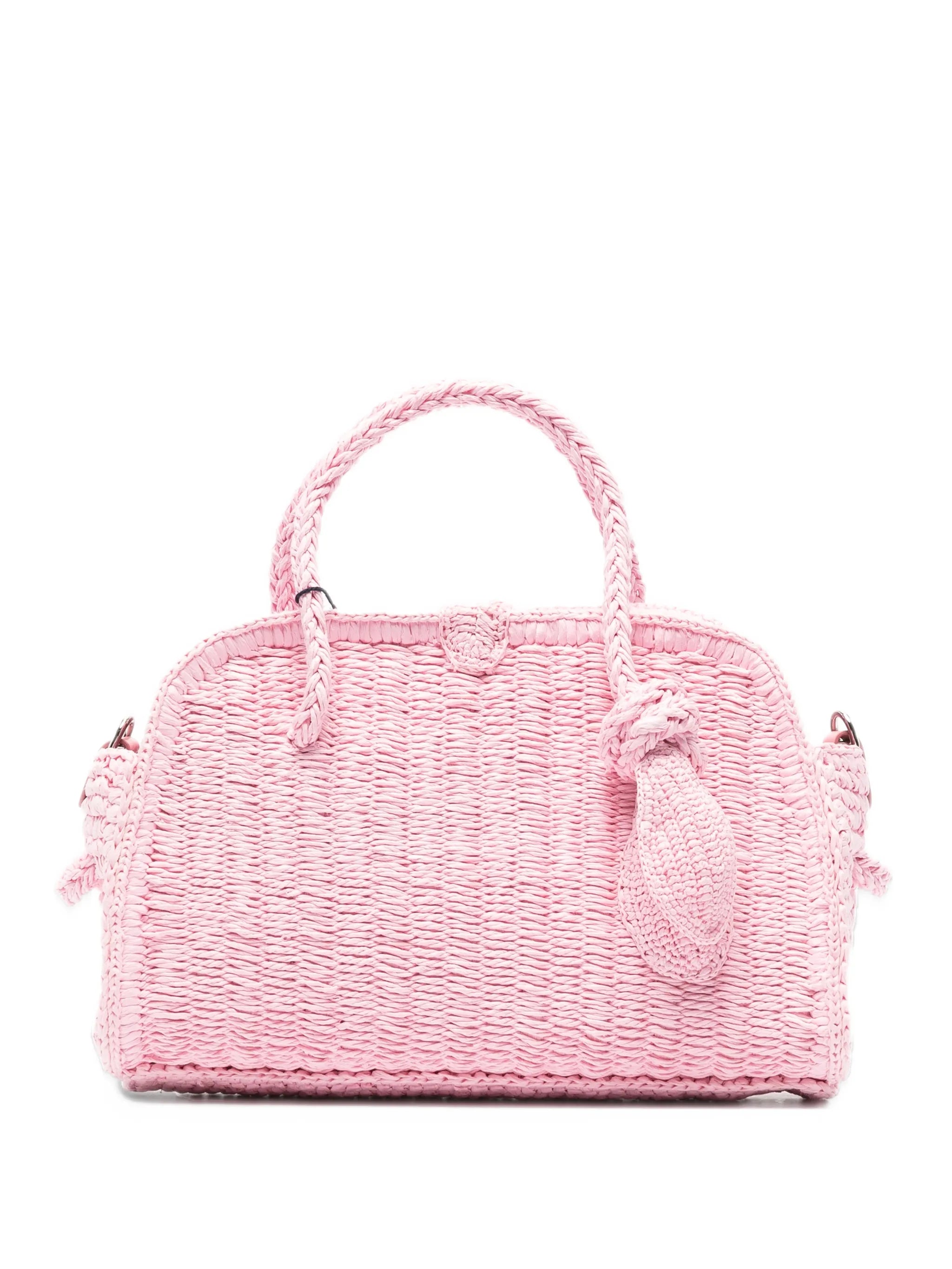 The small raffia Turismo bag