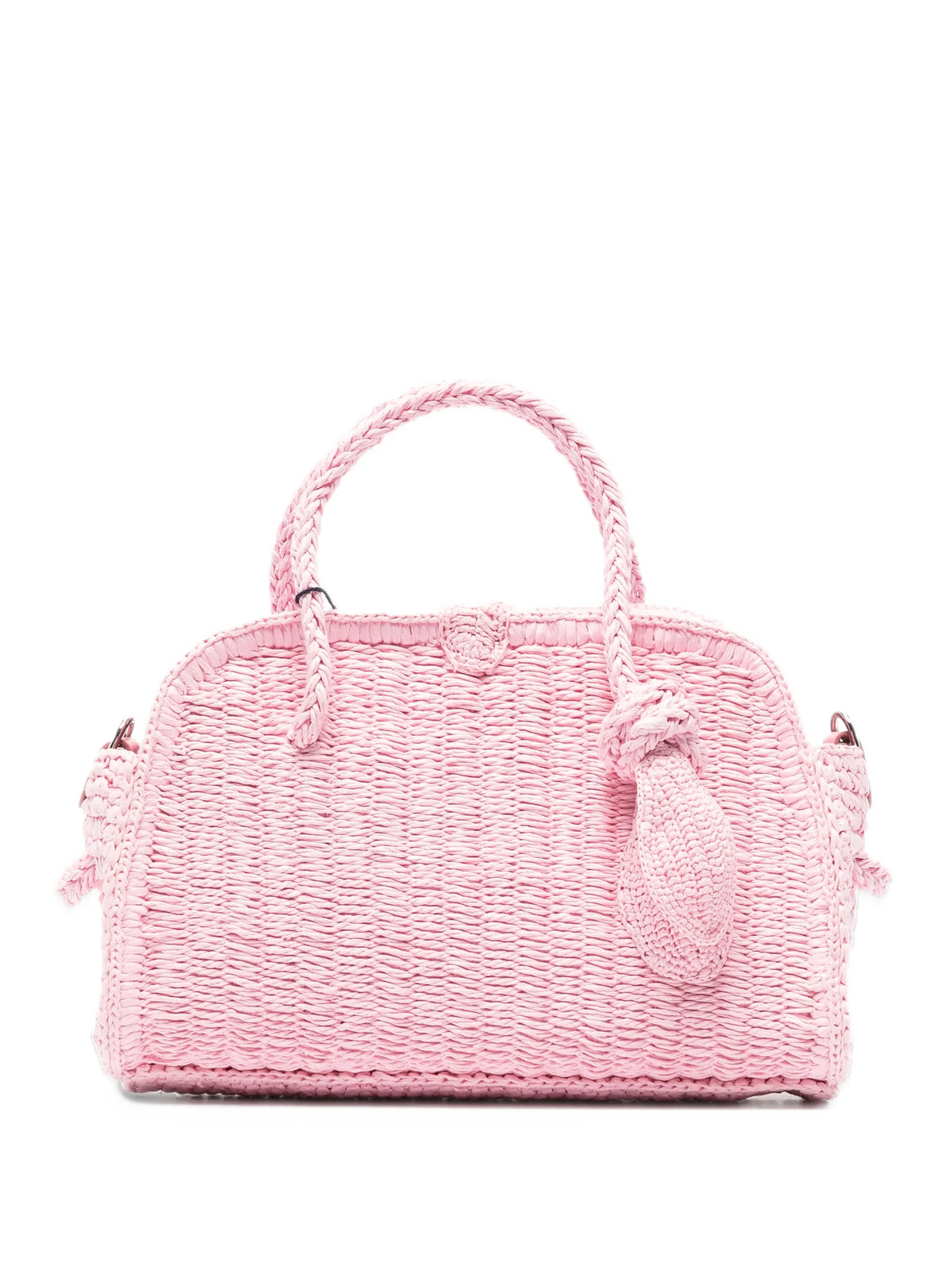 The small raffia Turismo bag