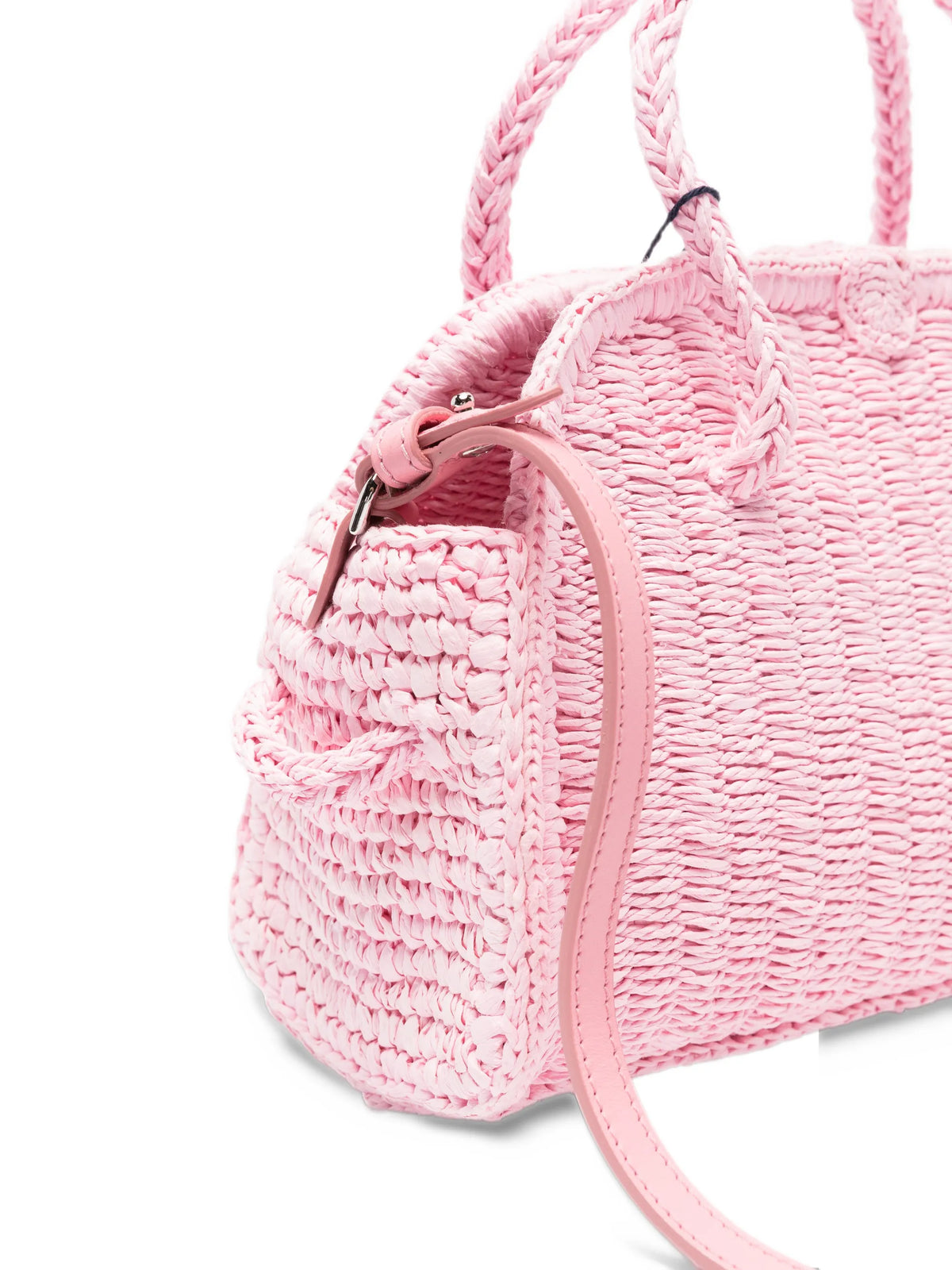 The small raffia Turismo bag