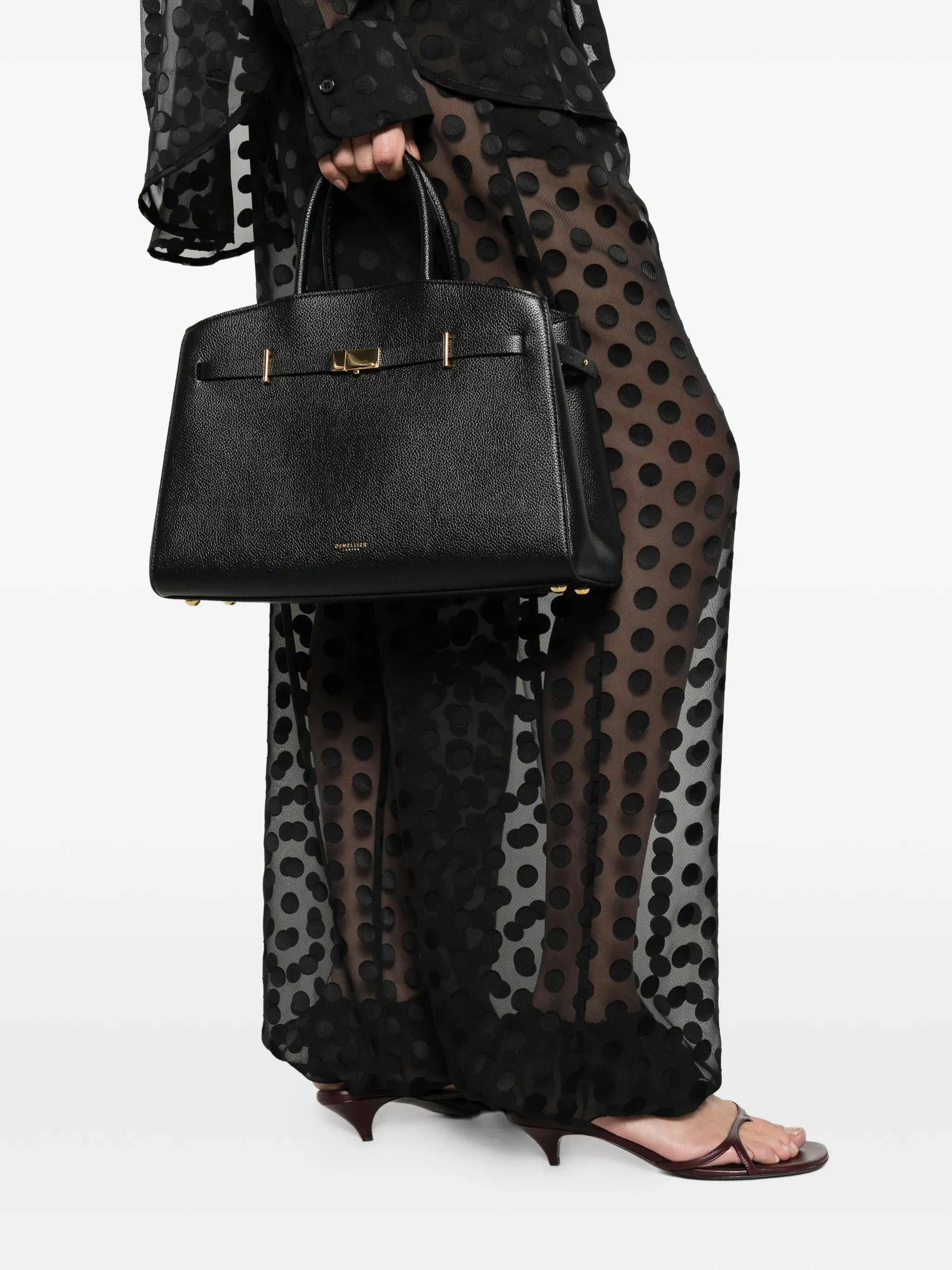 medium Hudson buckle tote bag