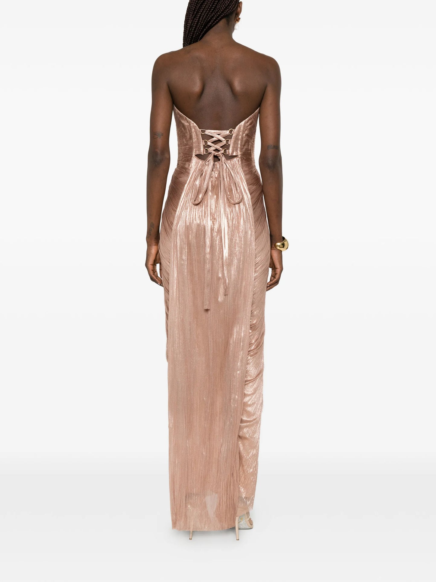 Jasleen draped dress