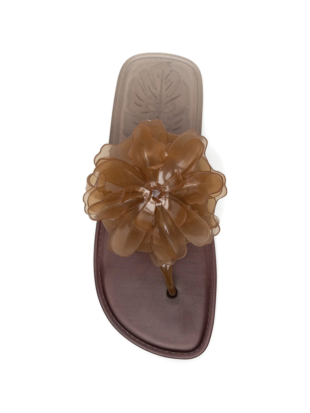 Jelly Flower flat sandals