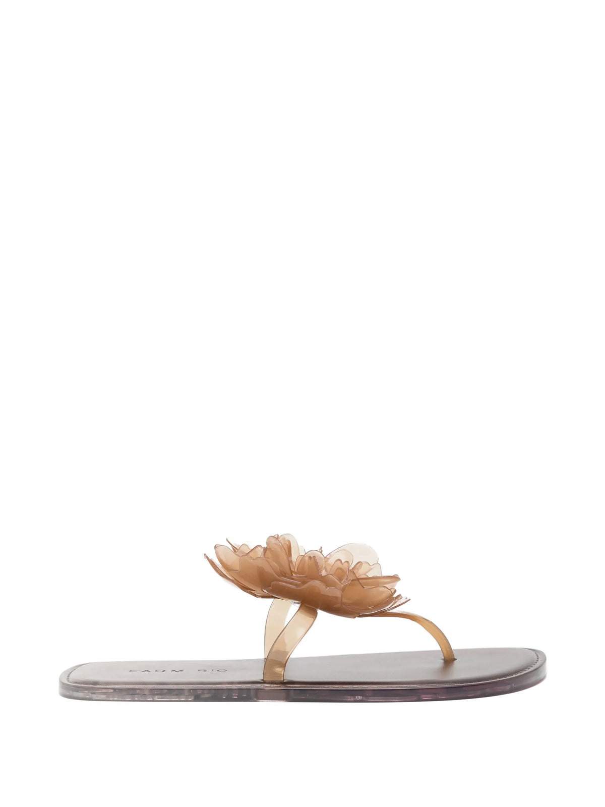 Jelly Flower flat sandals