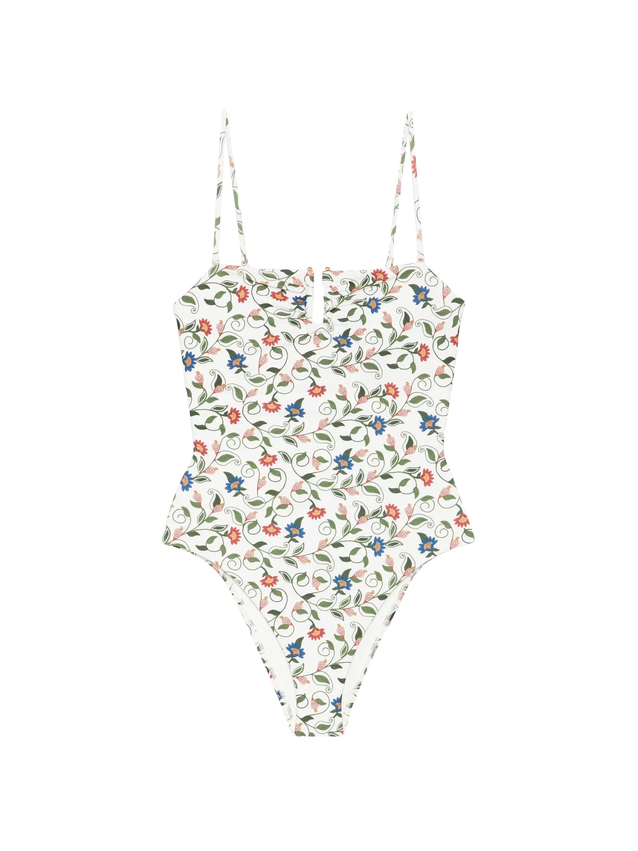 floral swimsuit