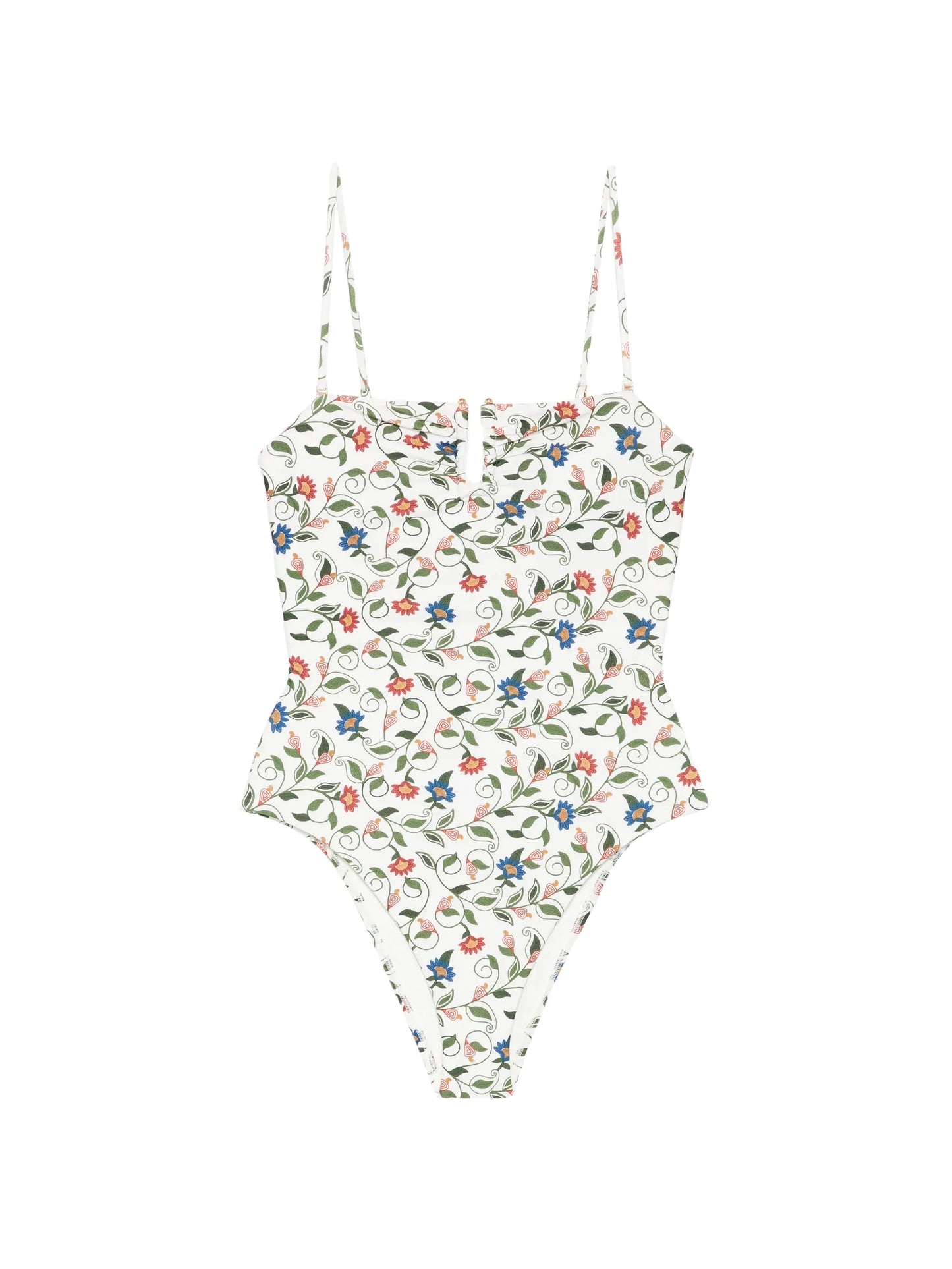 floral swimsuit