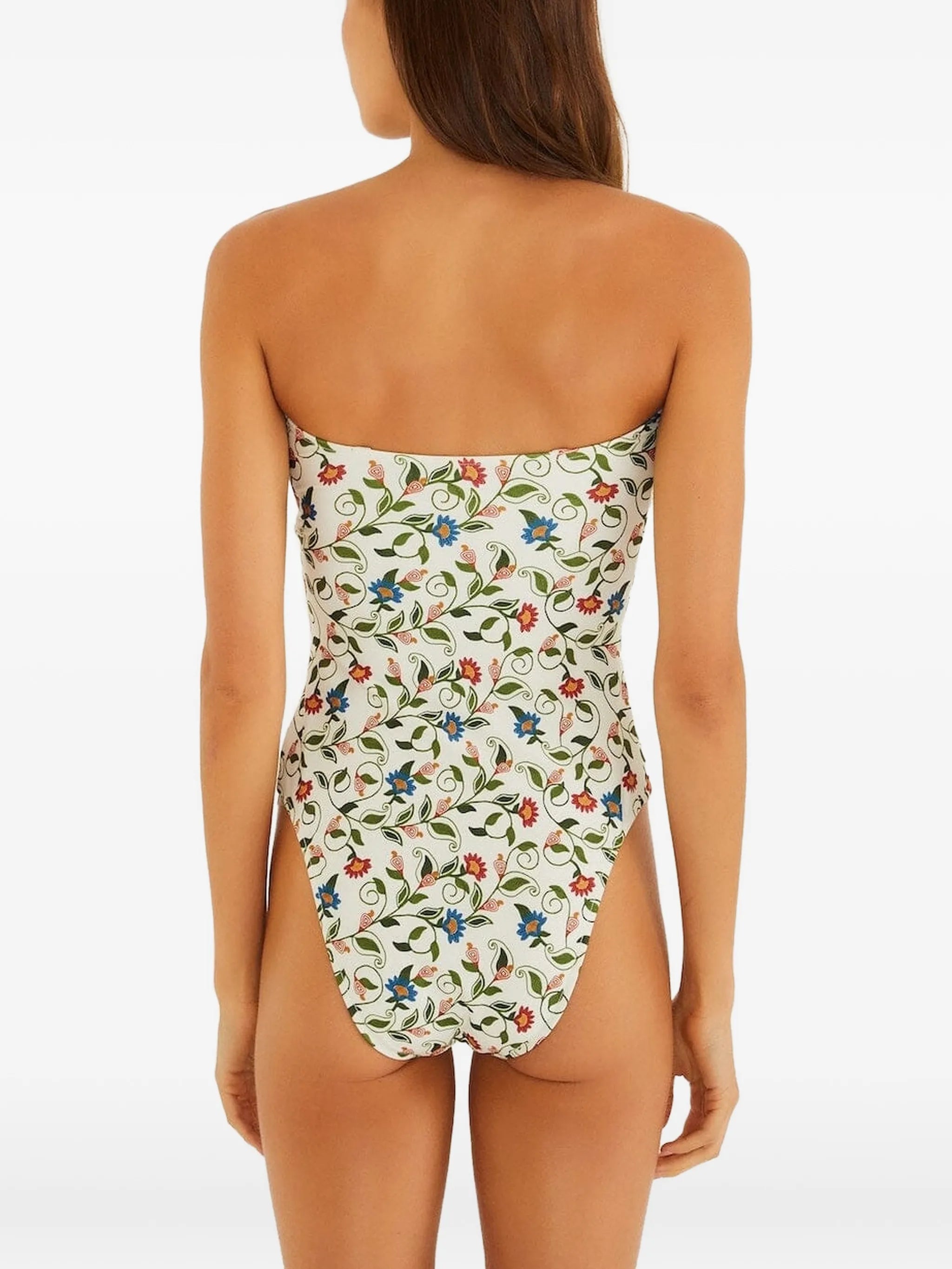 Stitched Garden one-piece swimsuit