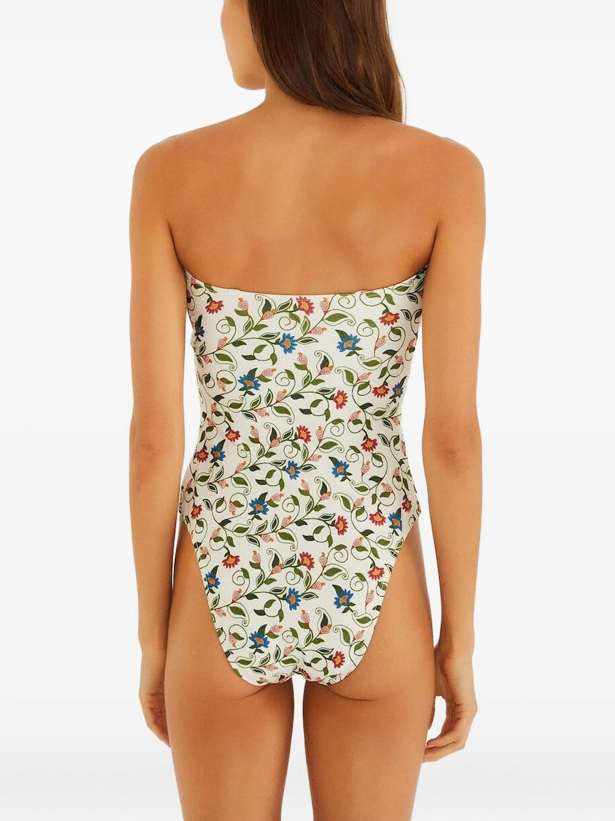 Stitched Garden one-piece swimsuit
