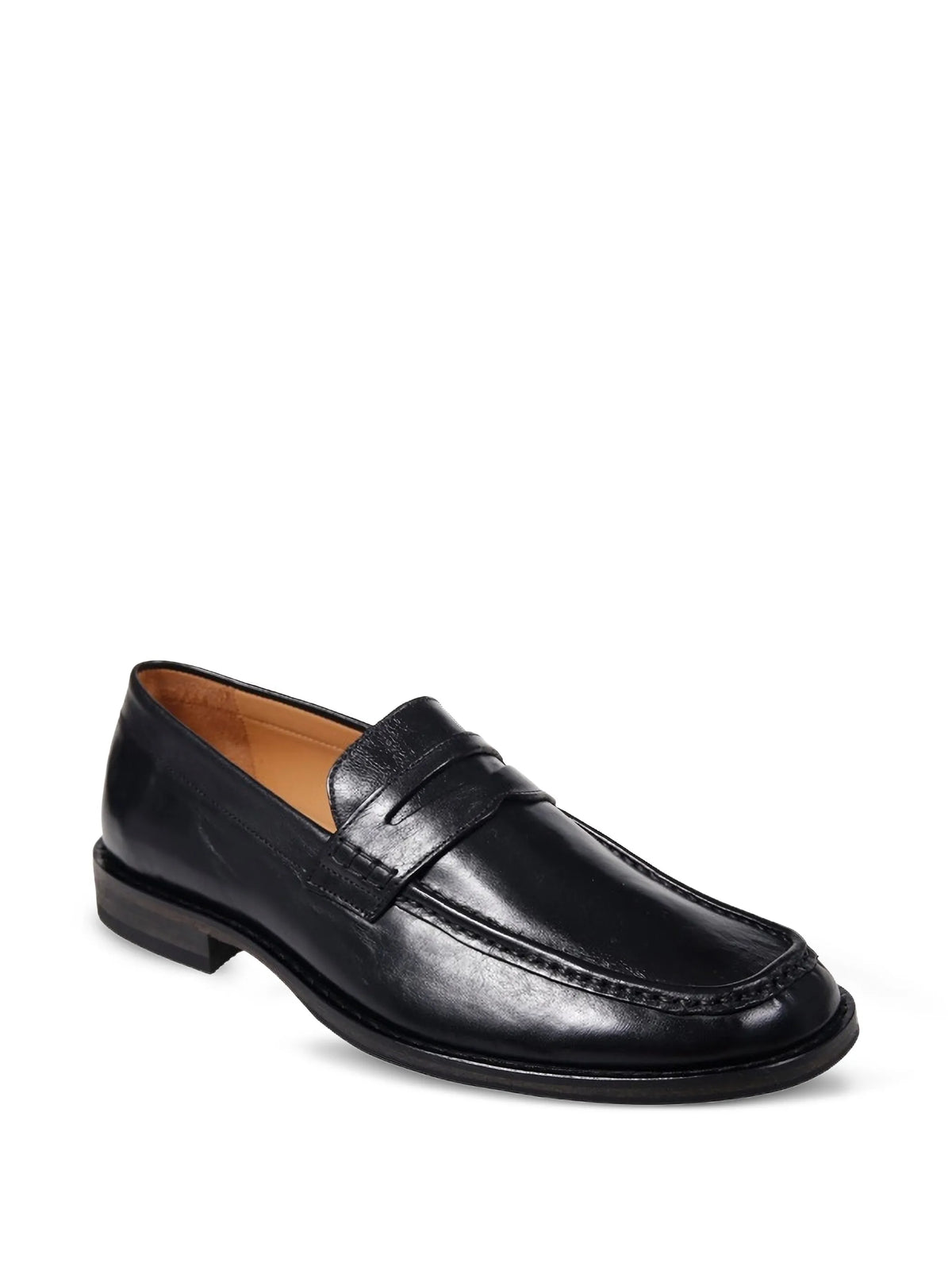 Light calf leather loafers