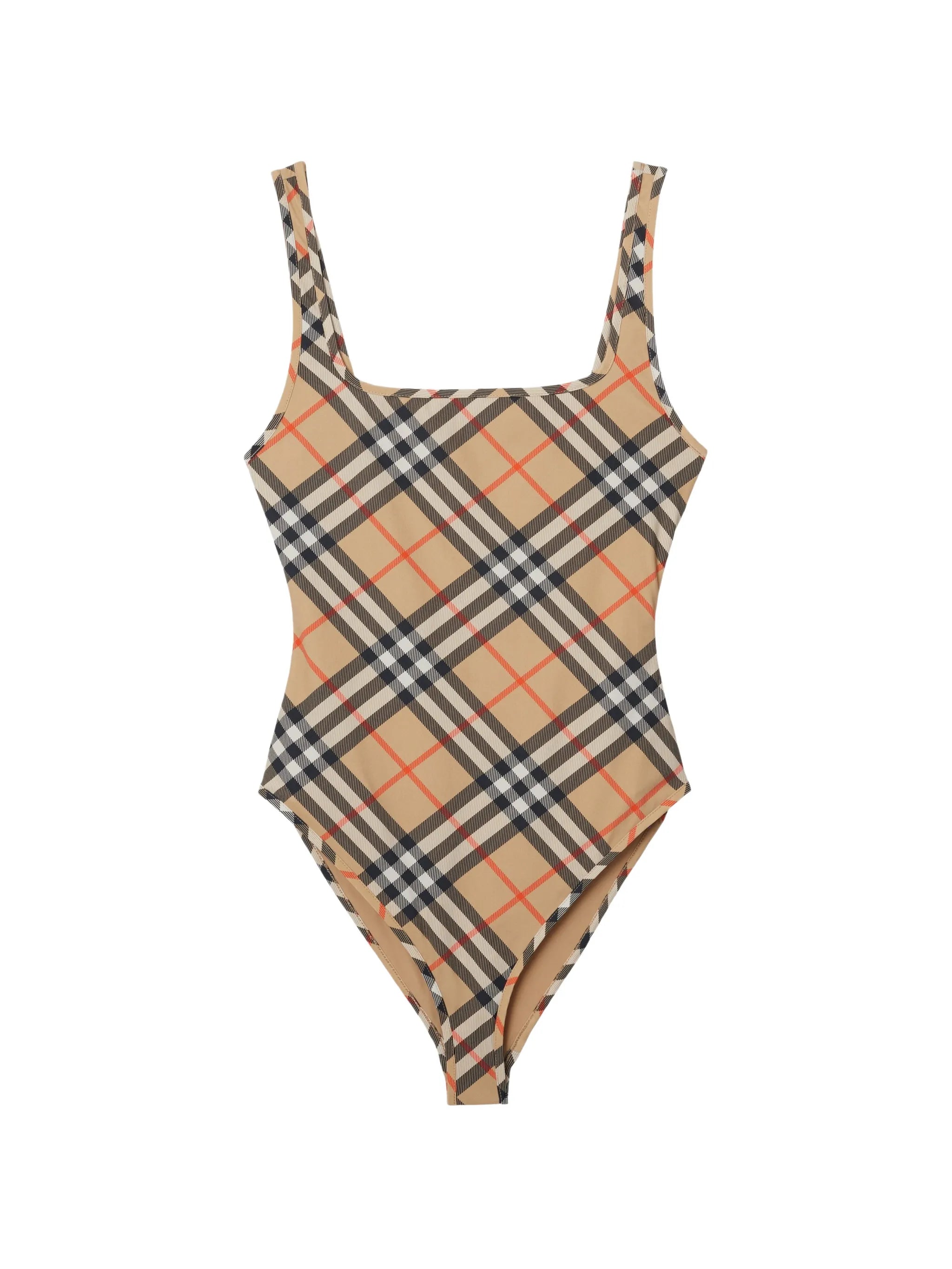 check swimsuit