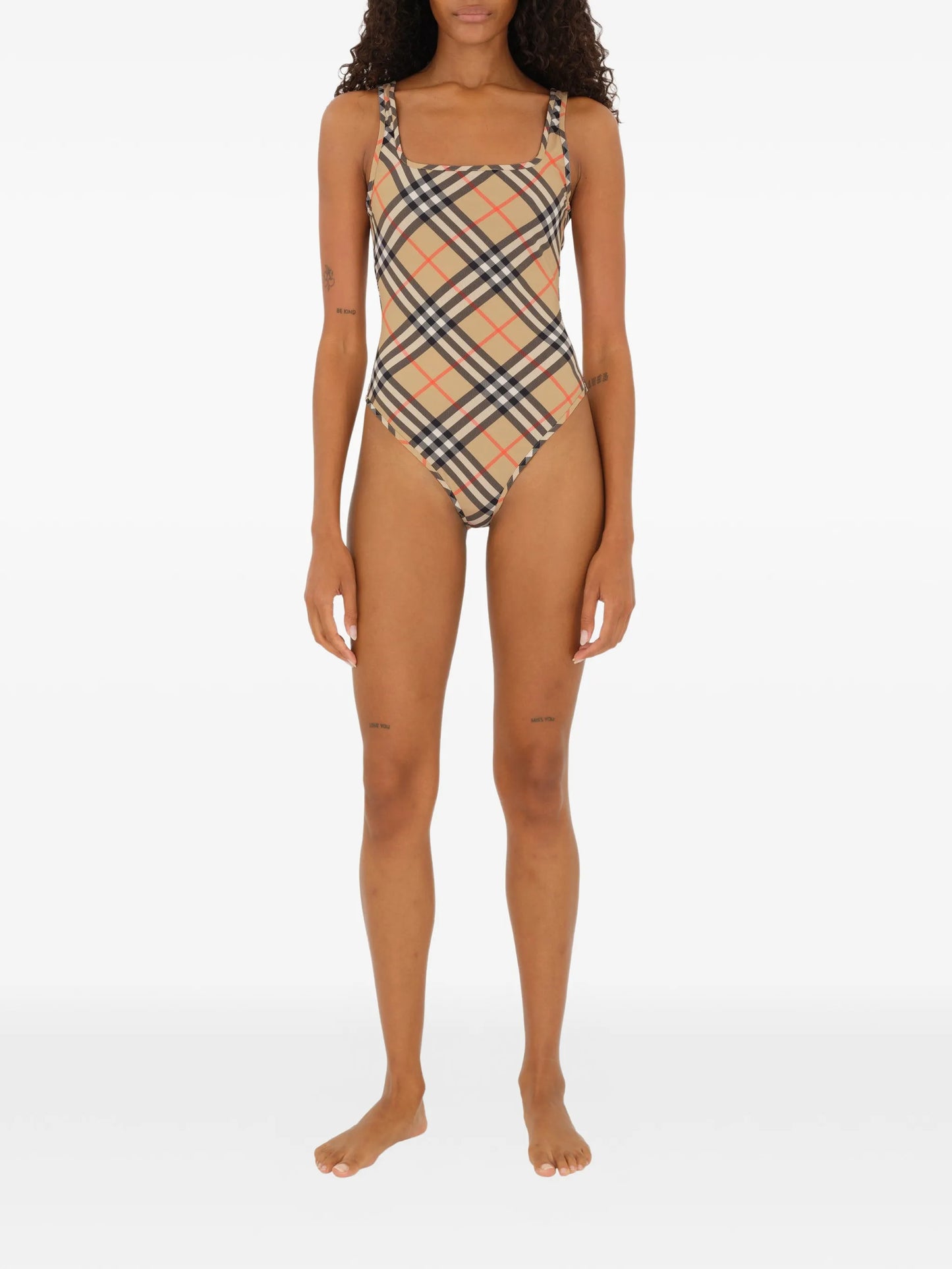 check swimsuit