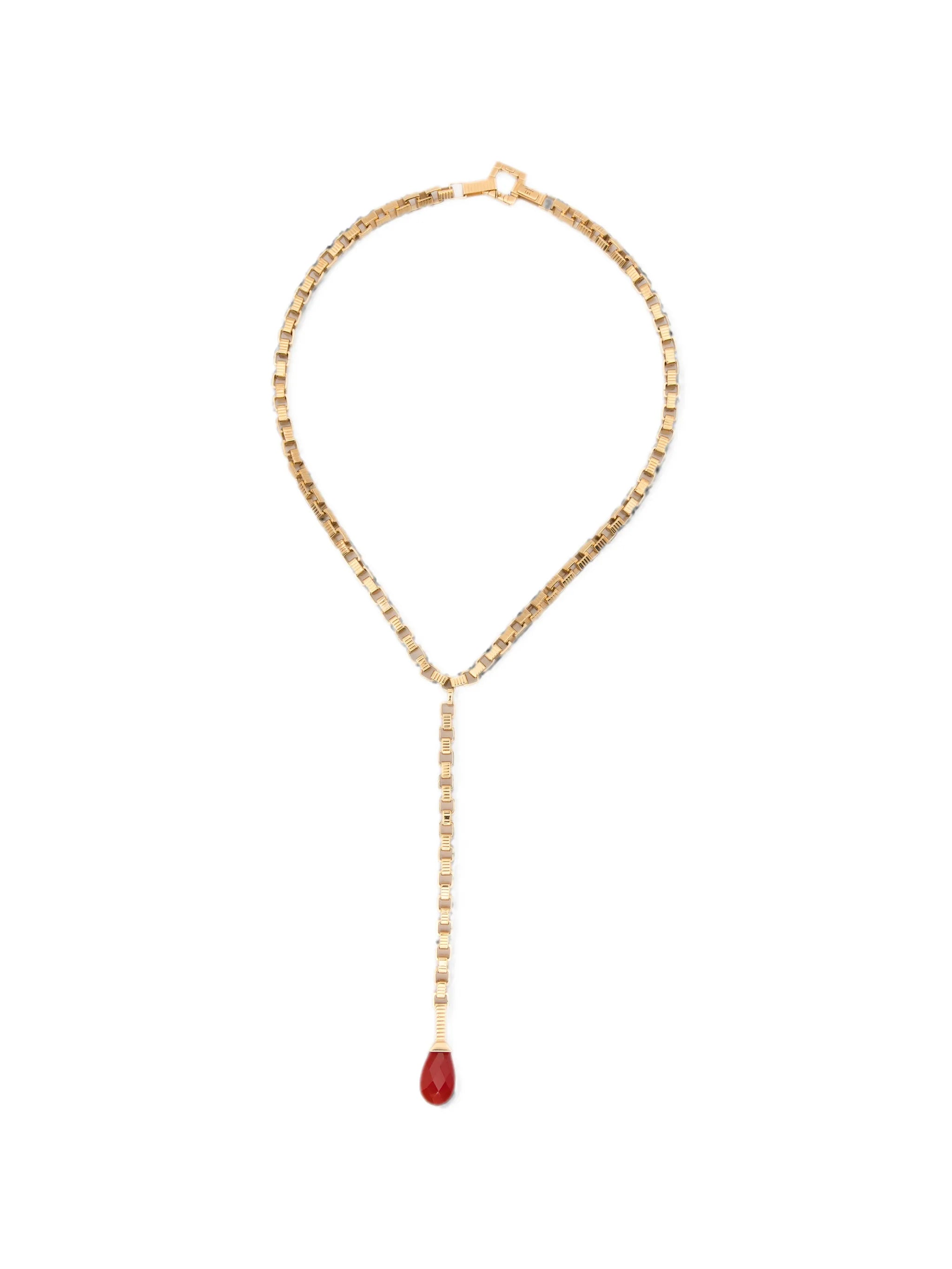 Signorey chain drop necklace