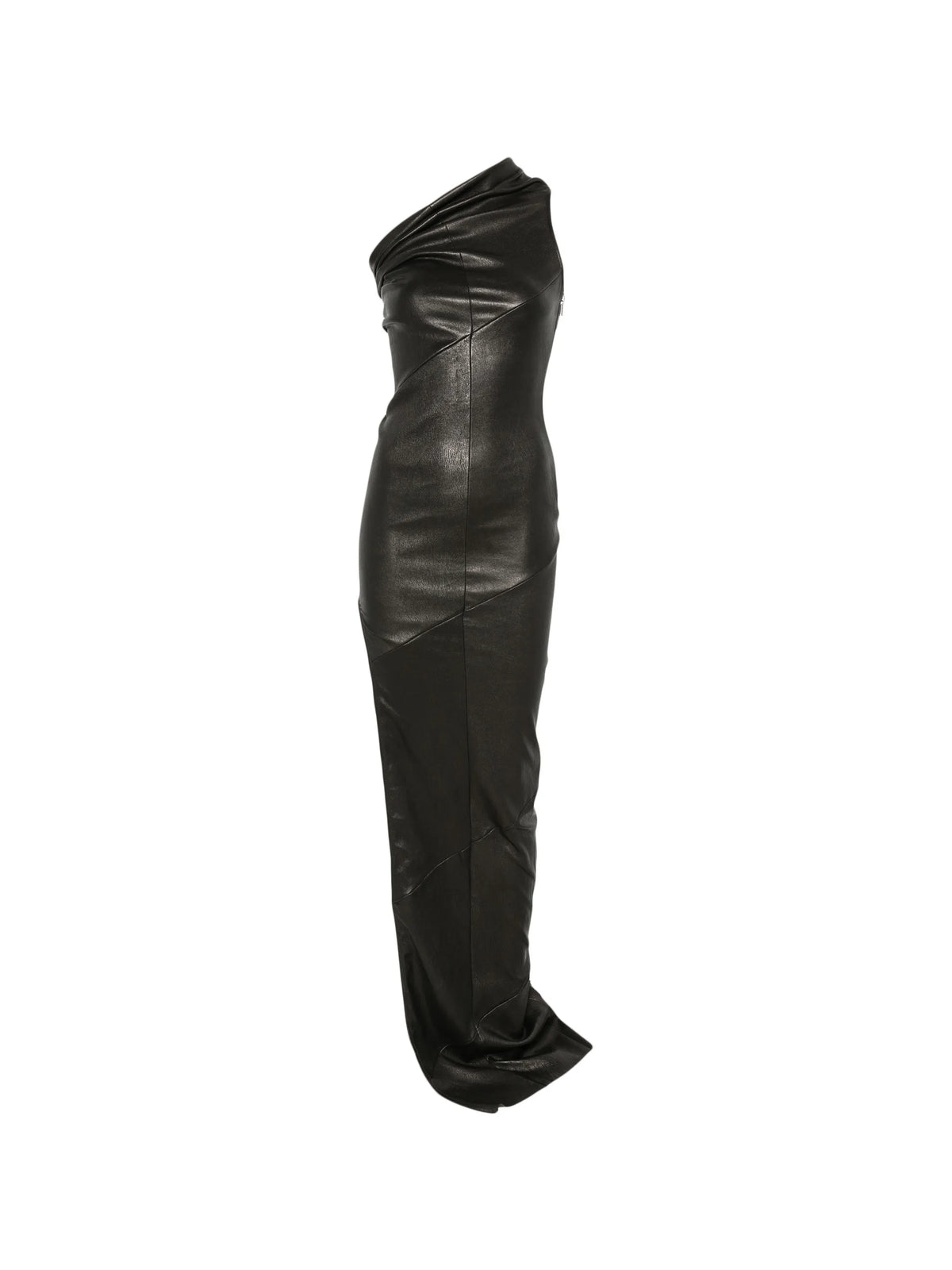 Tower Athena gown in veg stretch leather