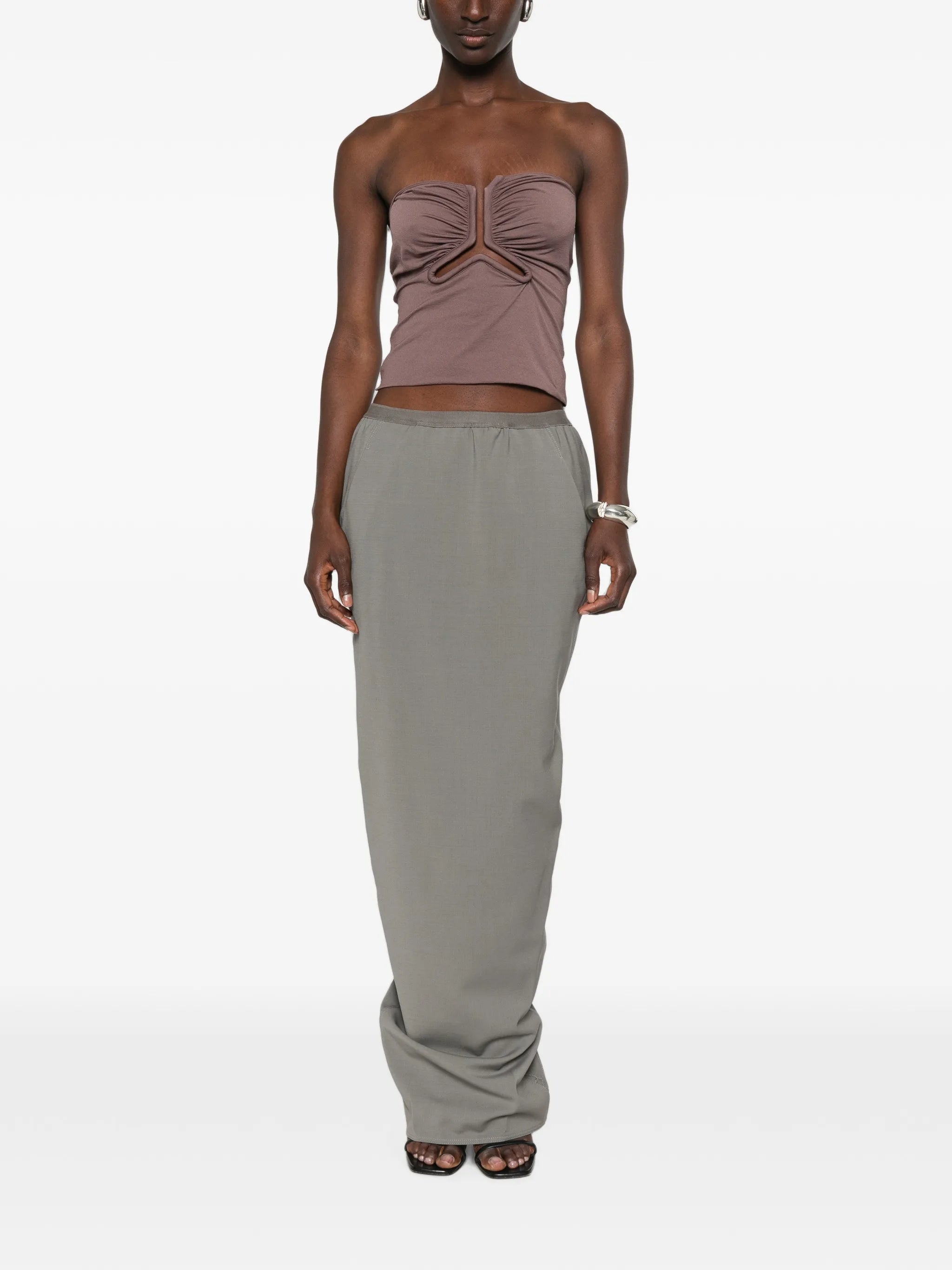 Alannah cut-out bustier top