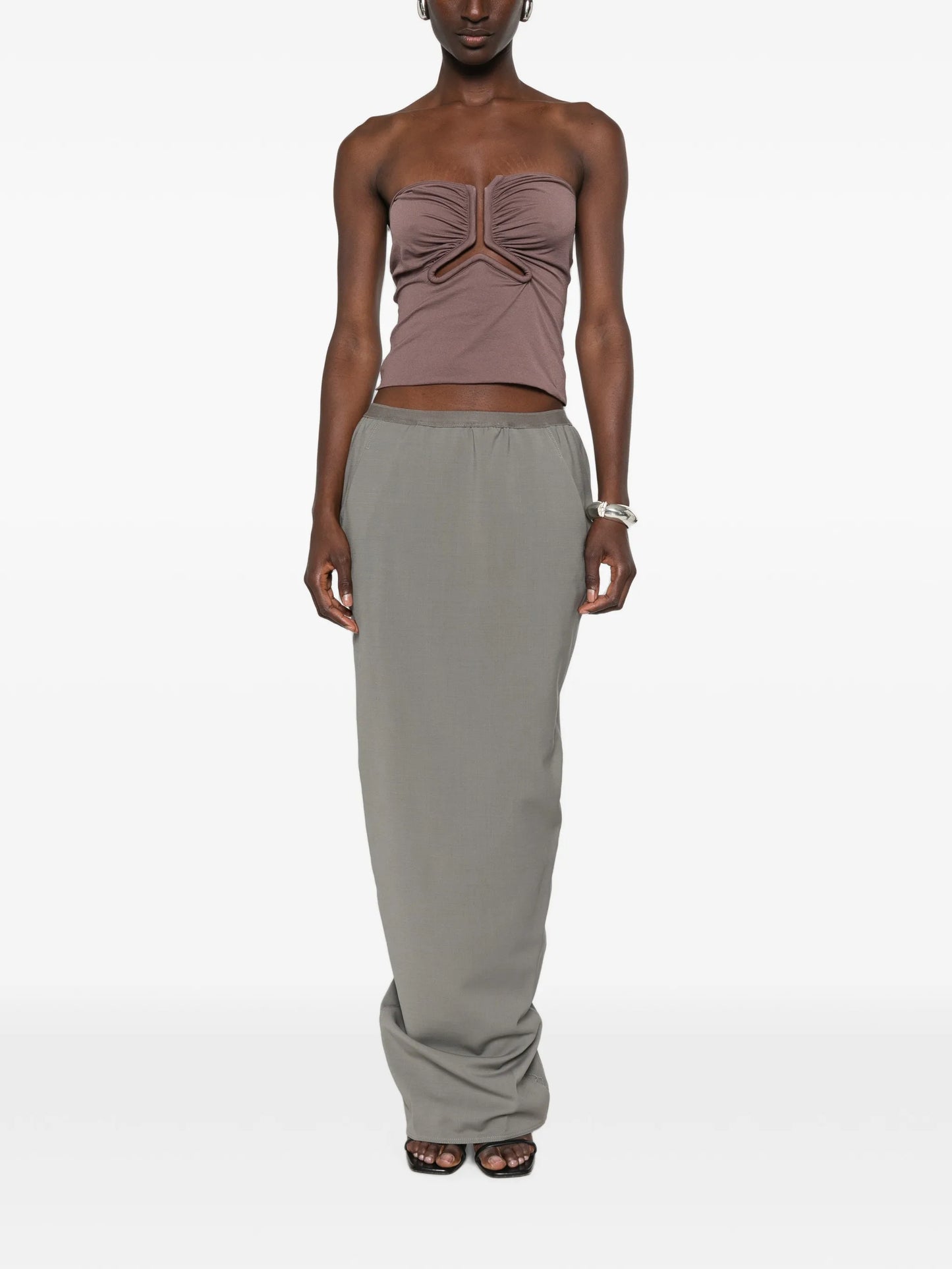 Alannah cut-out bustier top