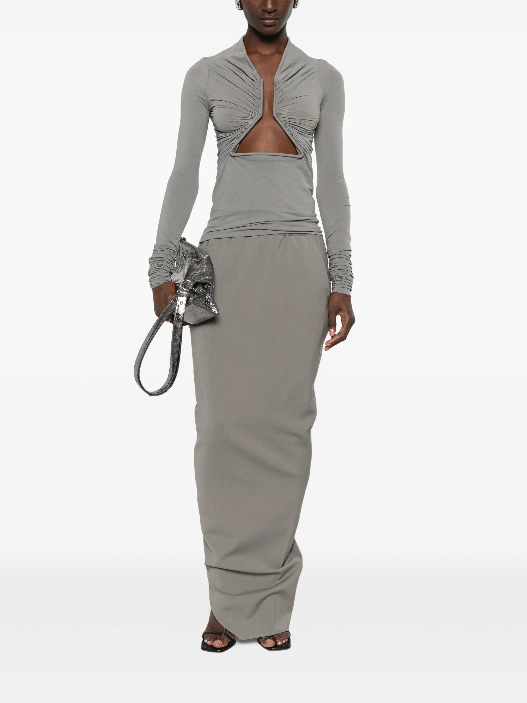 Soft Pillar maxi skirt