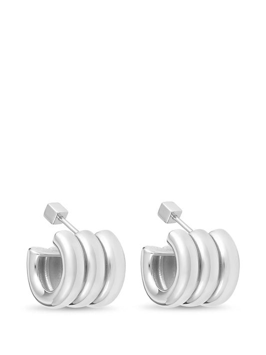 mini Gaia hoop earrings