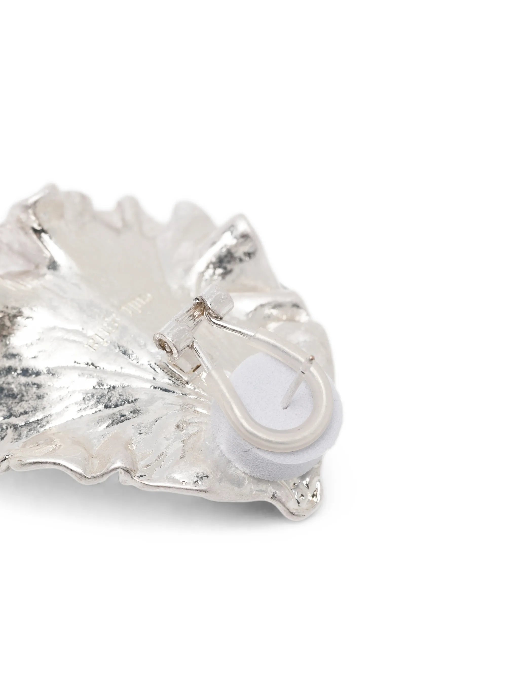 Iris Leaf earrings