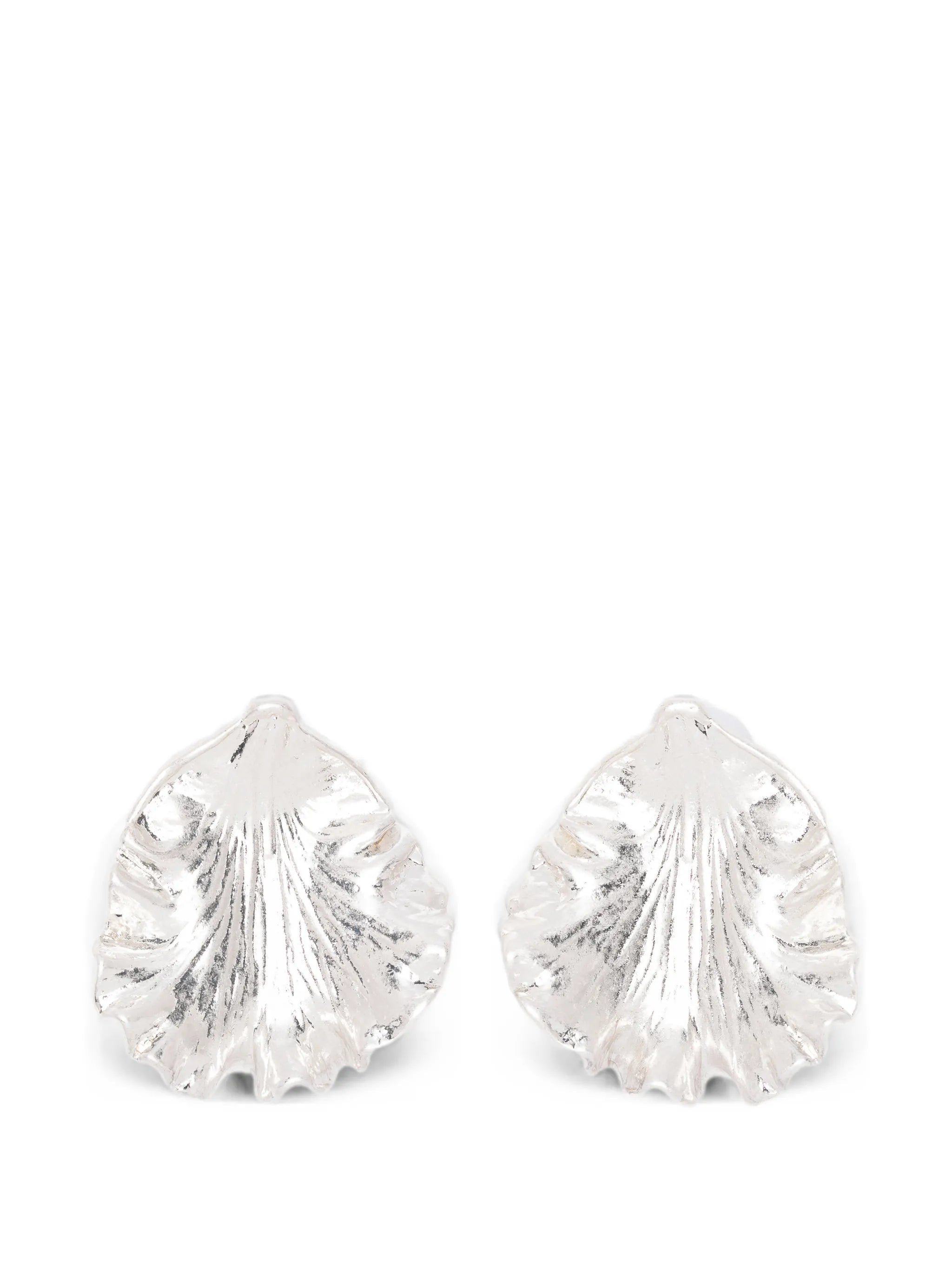 Iris Leaf earrings