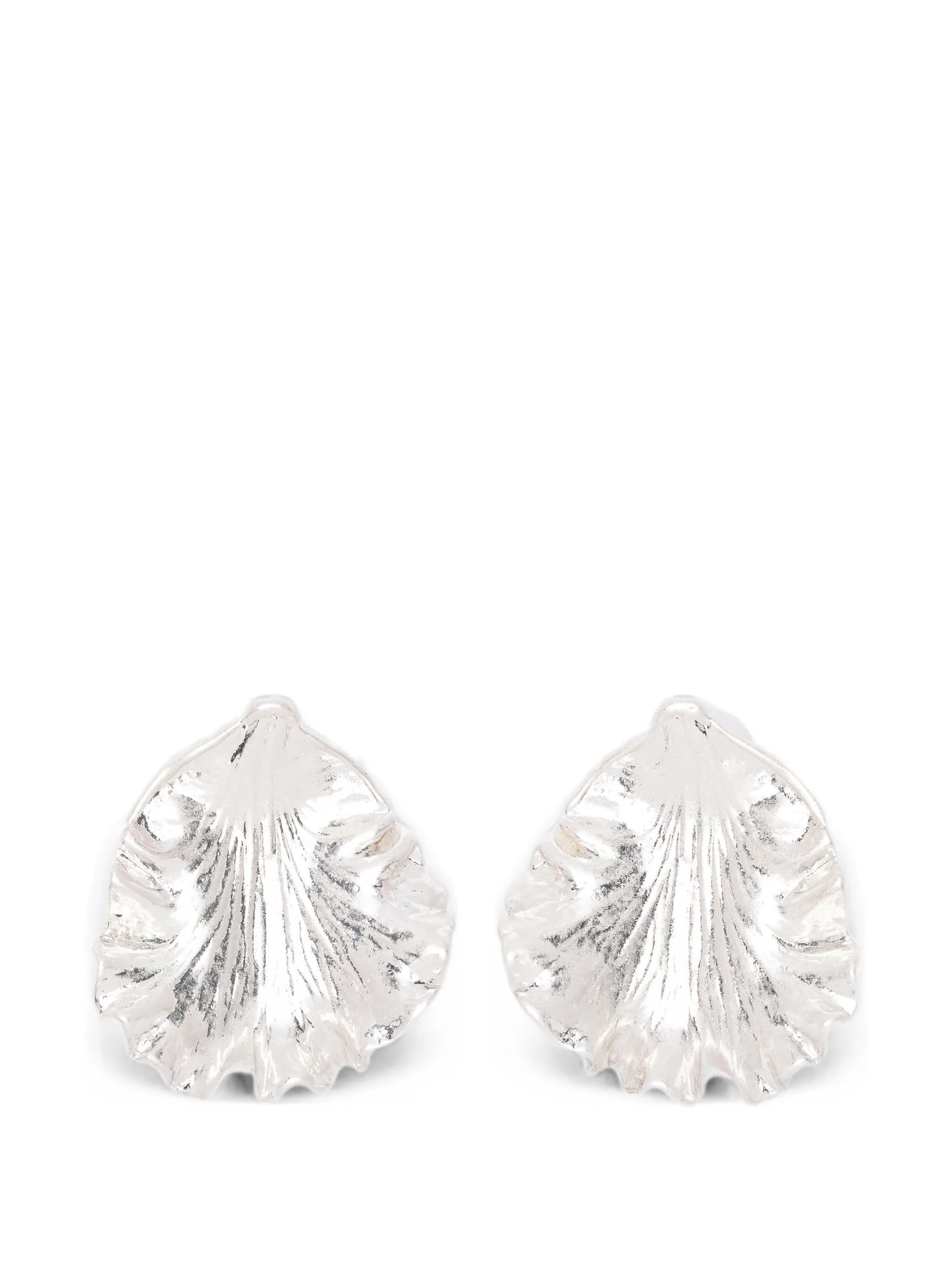 Iris Leaf earrings