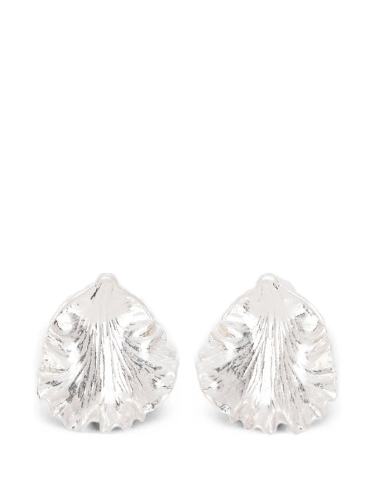 Iris Leaf earrings