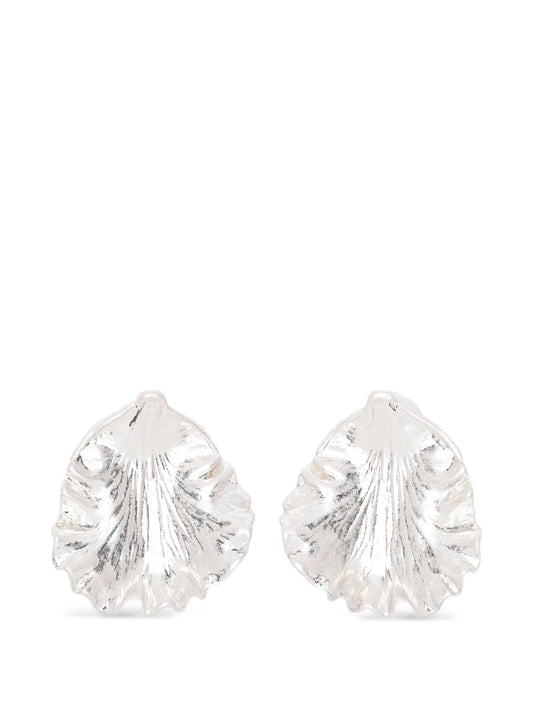 Iris Leaf earrings