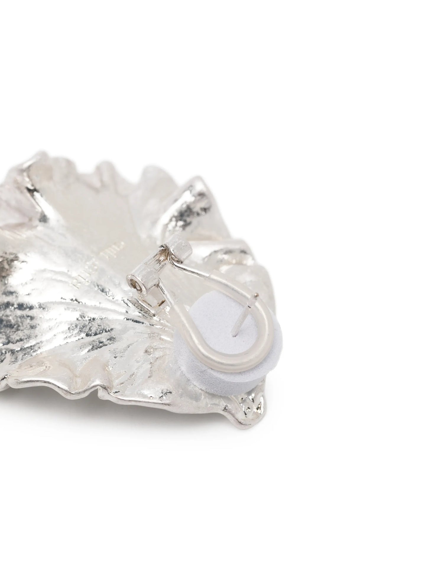 Iris Leaf earrings