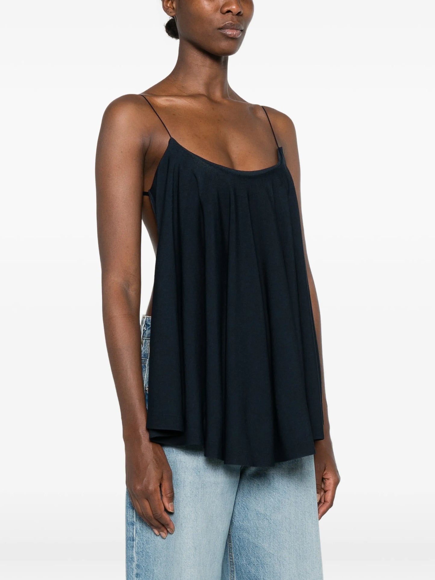Le Haut Voile pleated top