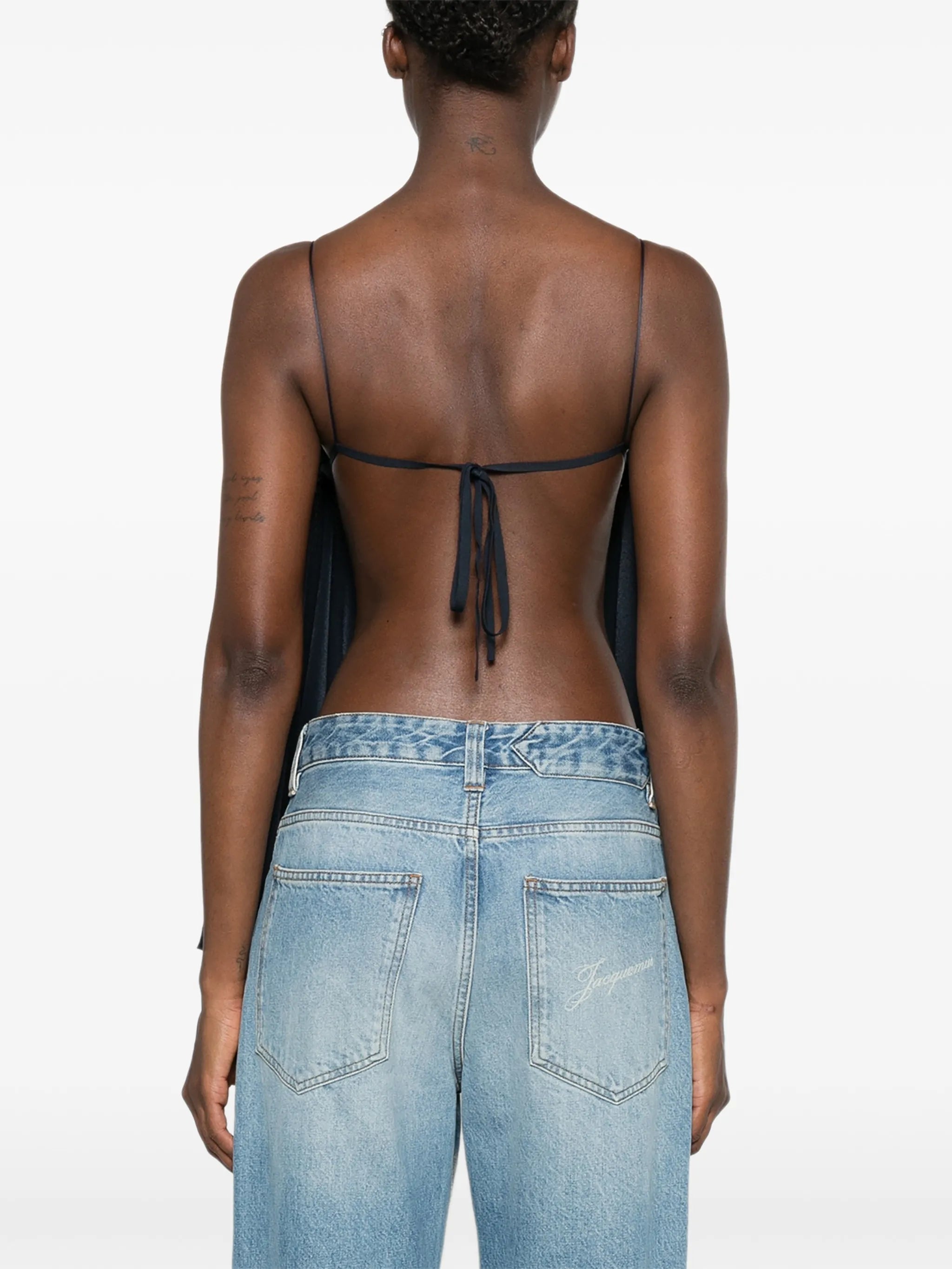 Le Haut Voile pleated top