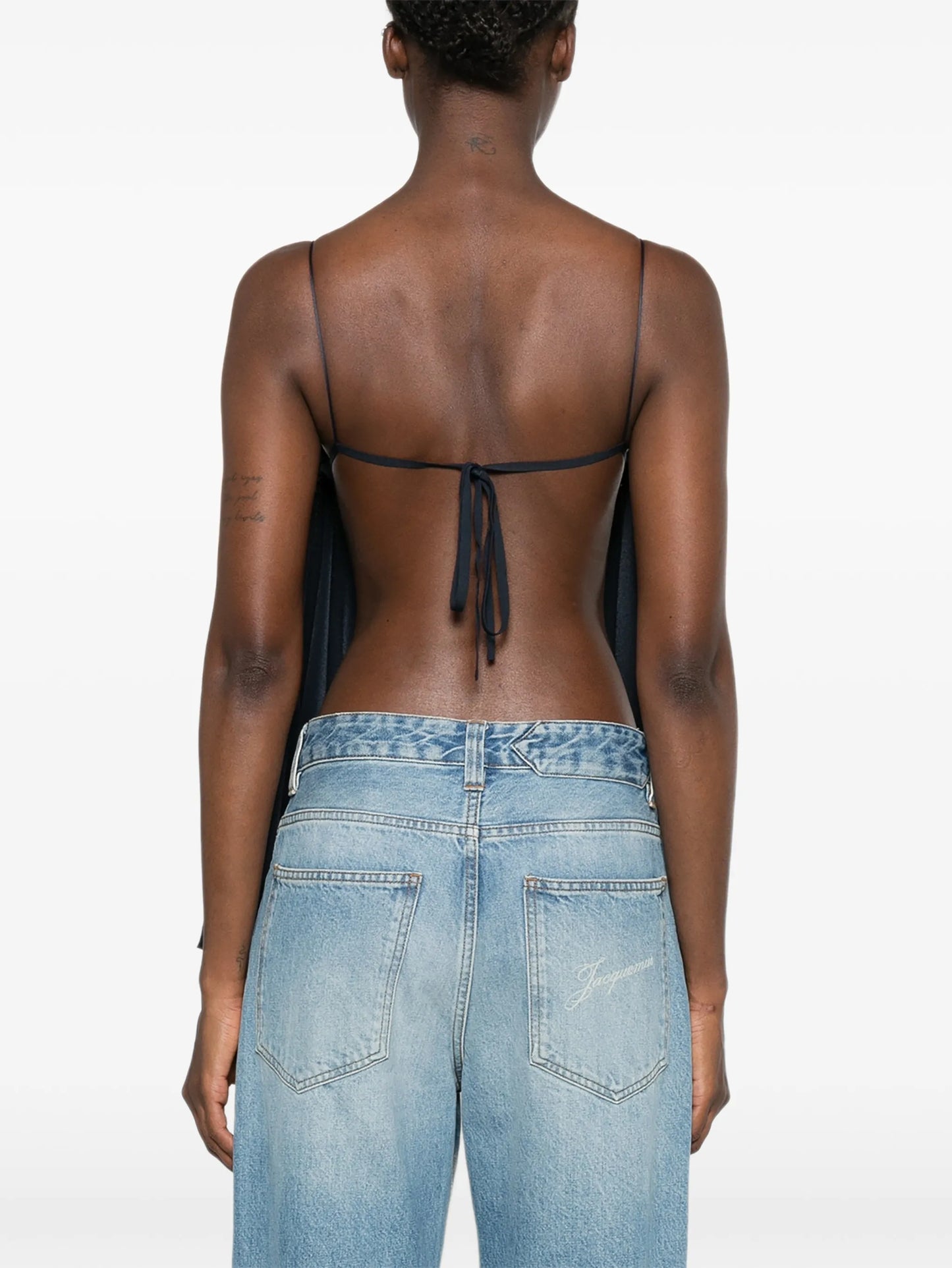 Le Haut Voile pleated top