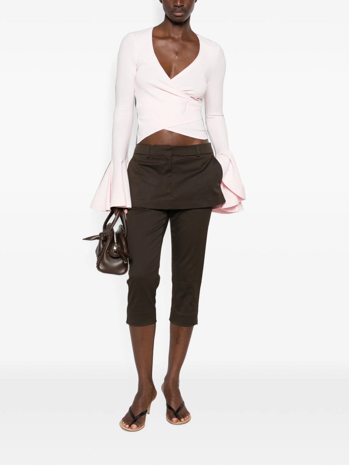 Paysan flared-sleeve sweater