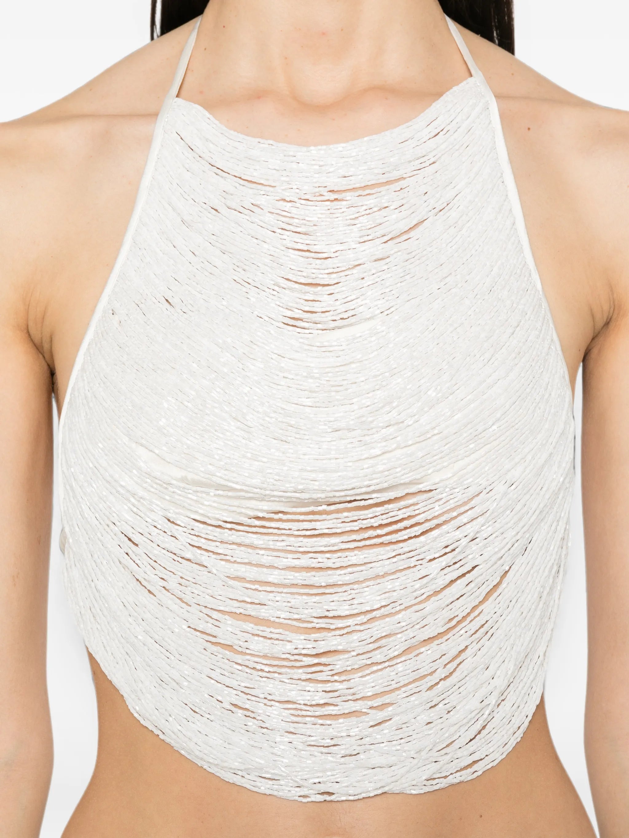 Tanner sequin-embellished top