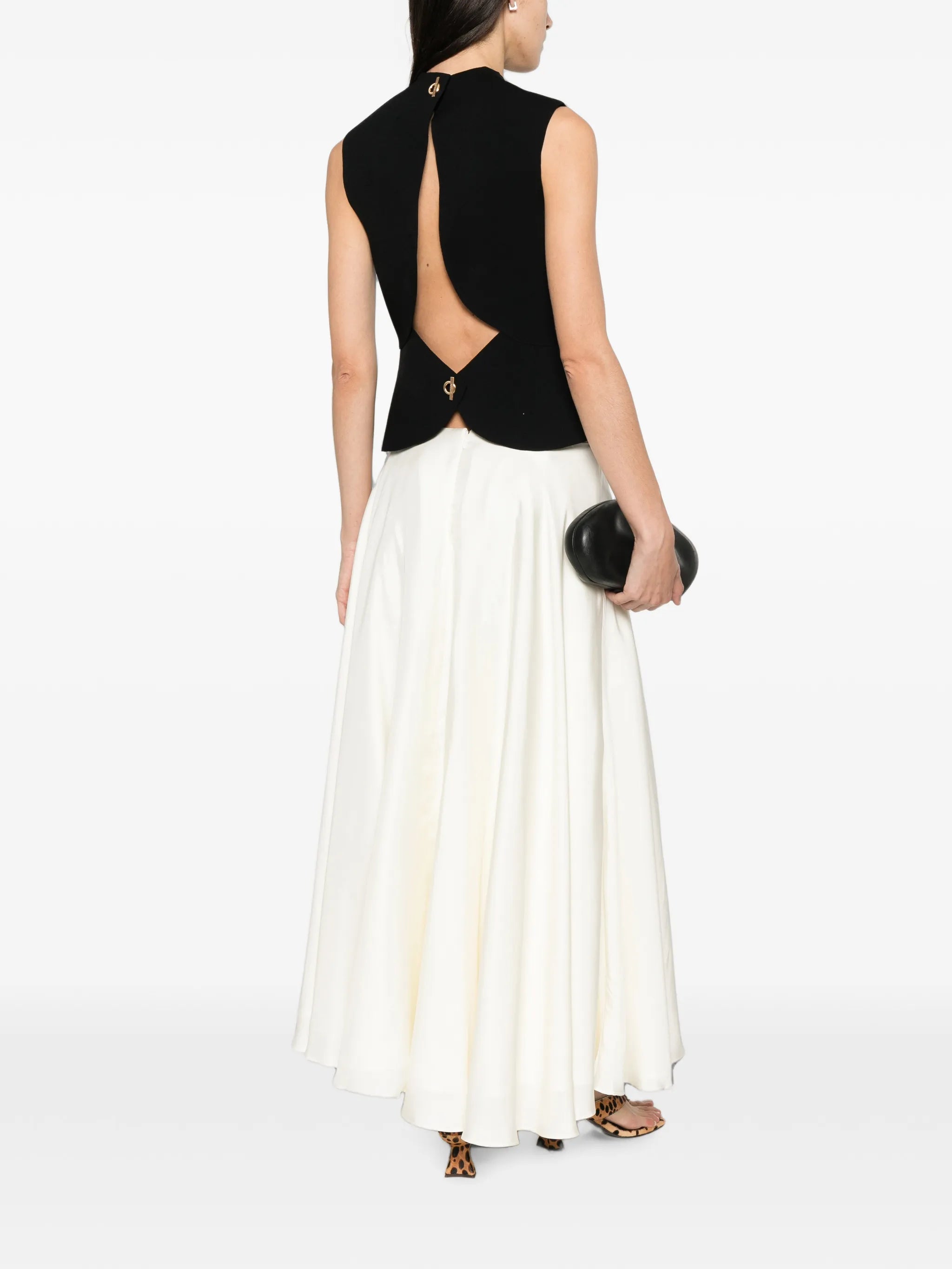 Romin open-back top