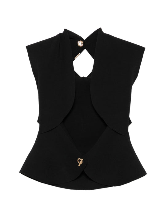 Romin open-back top