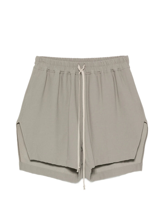Boxers drawstring side-slit shorts