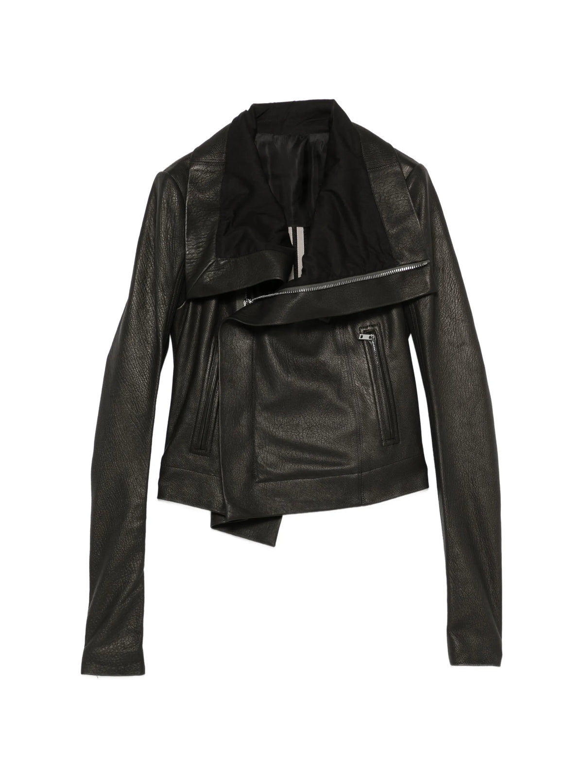 Tower classic biker jacket in naked lamb