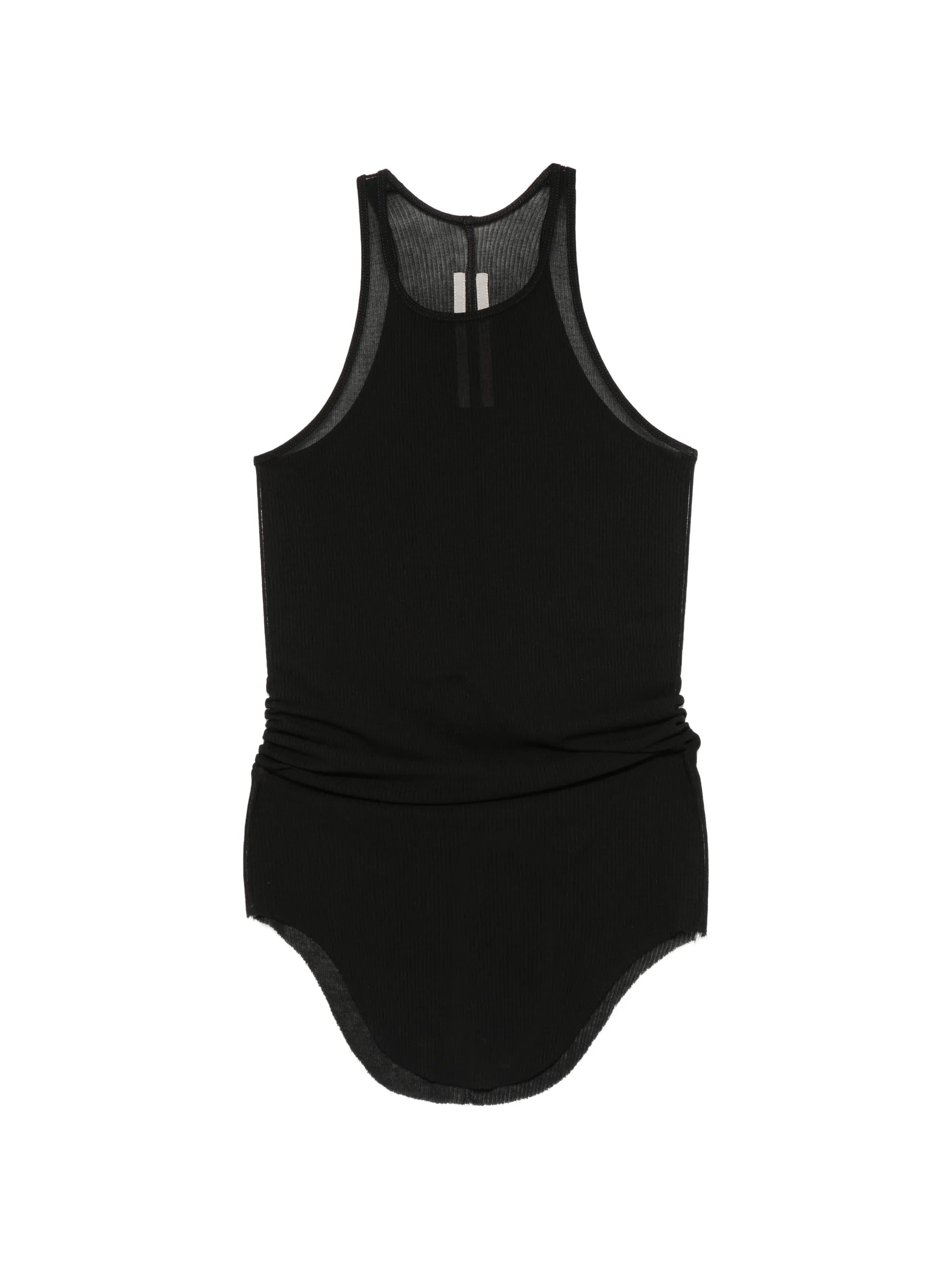 ribbed-knit tank top