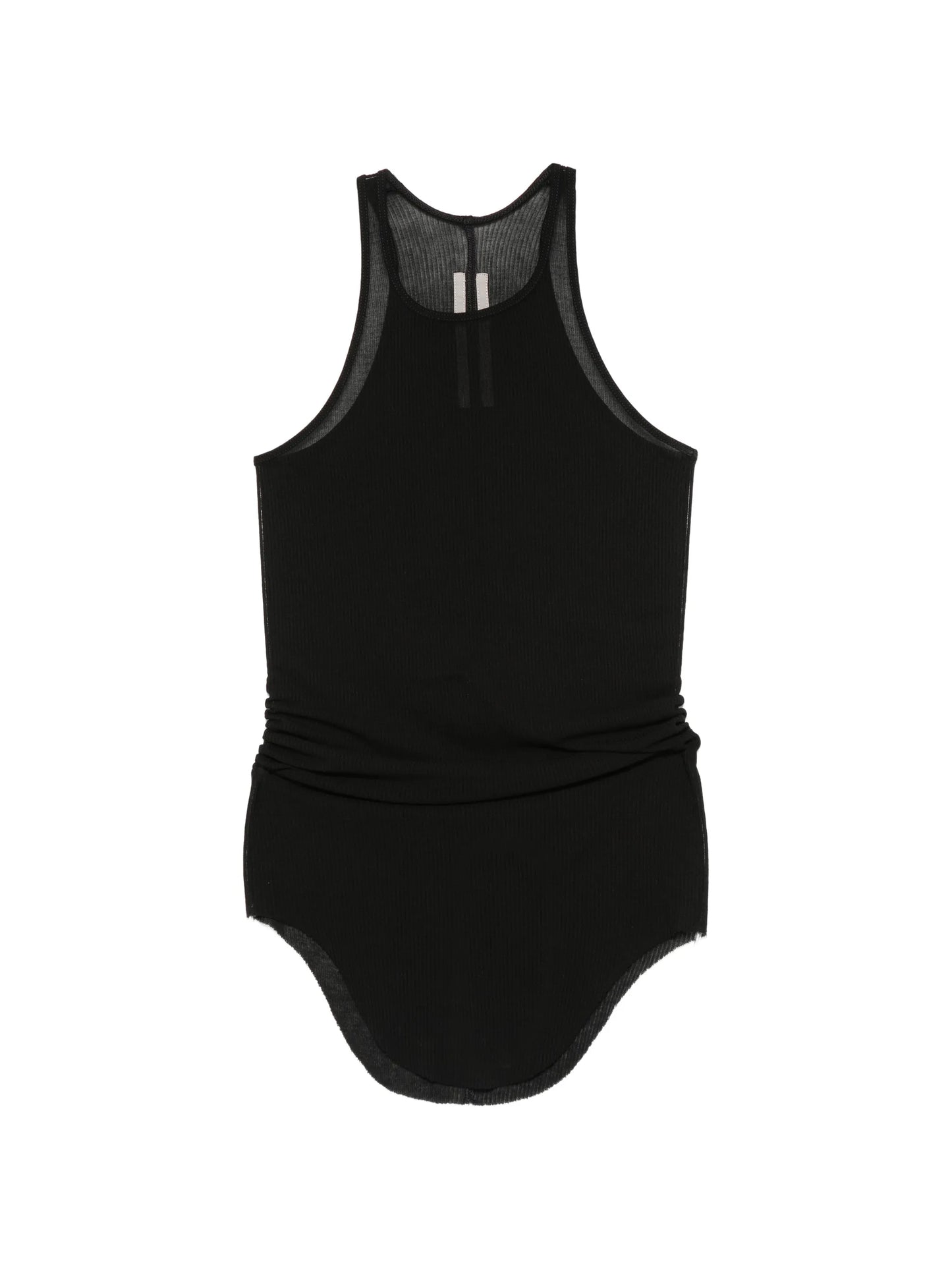 ribbed-knit tank top