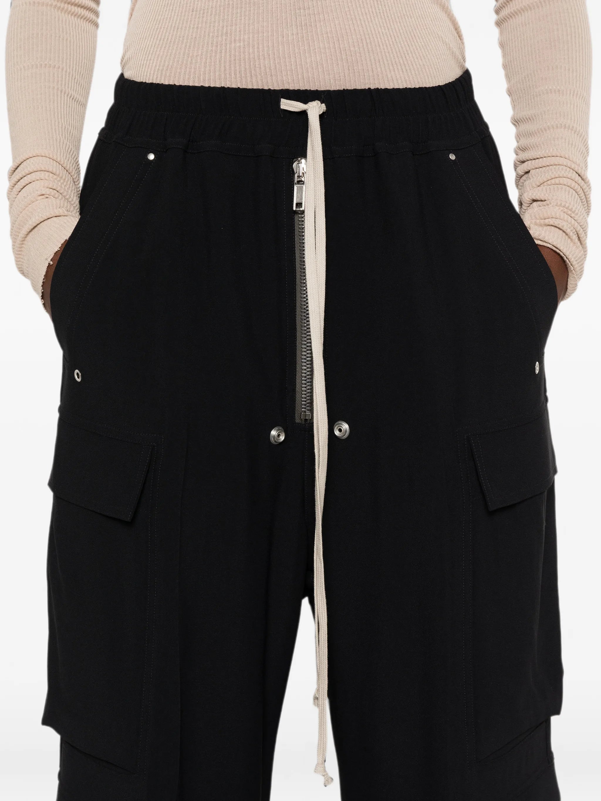 Cargobelas cargo-pocket palazzo pants