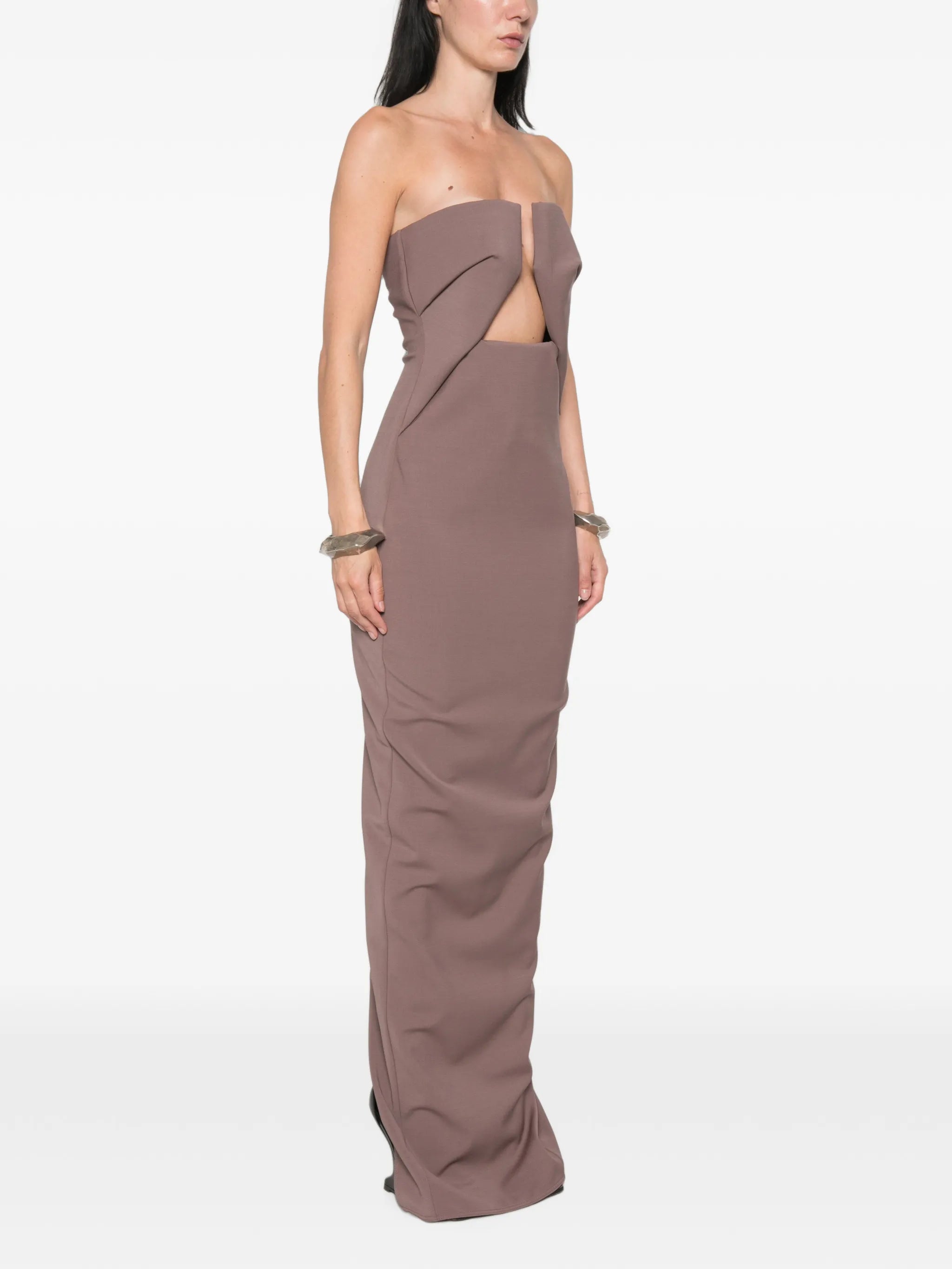 cut-out gown maxi dress