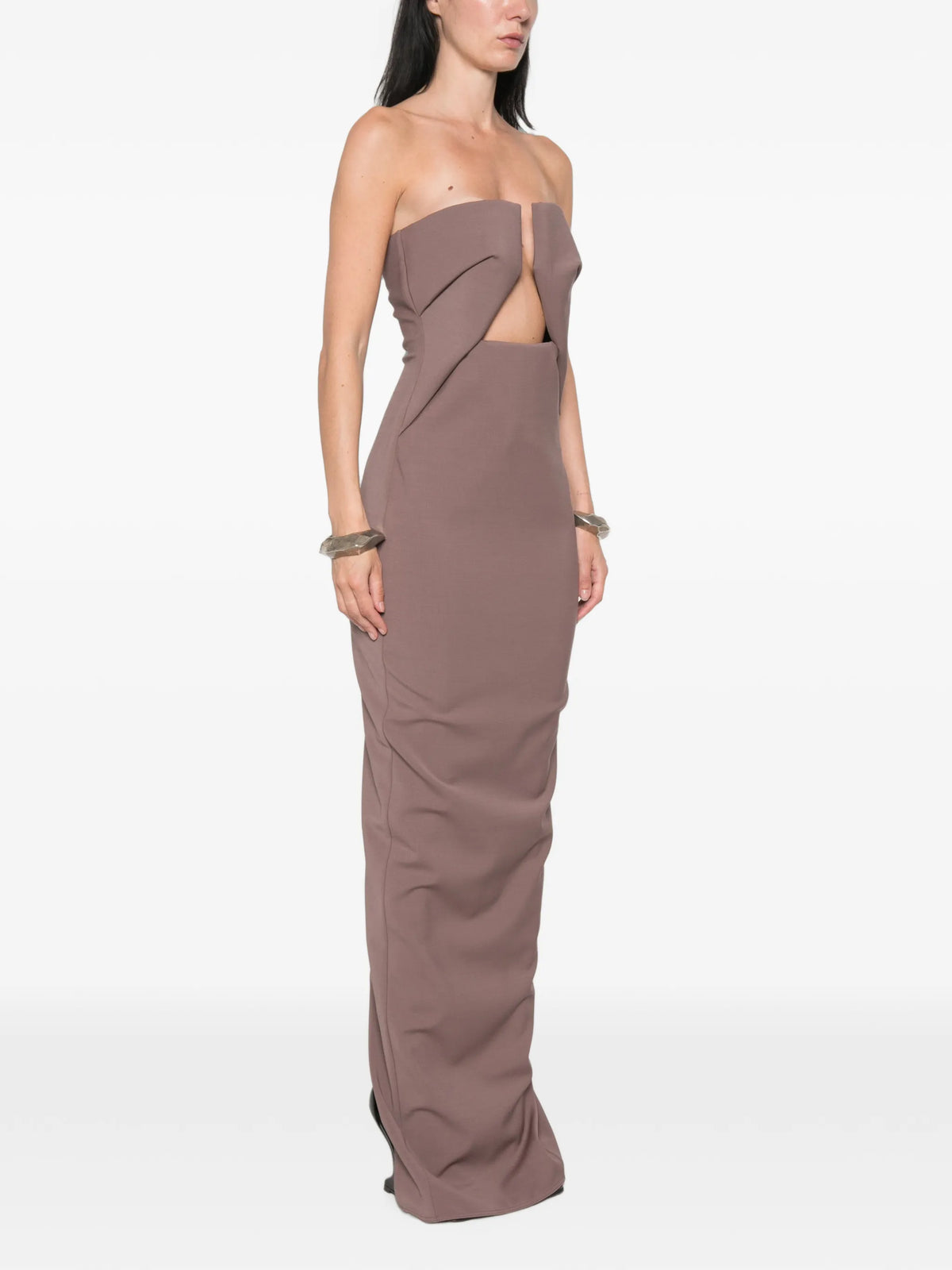 cut-out gown maxi dress