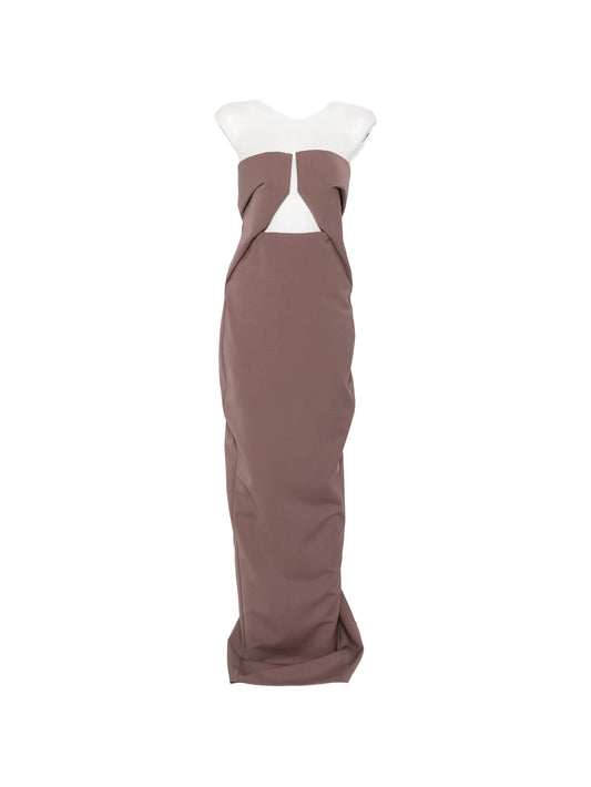 cut-out gown maxi dress