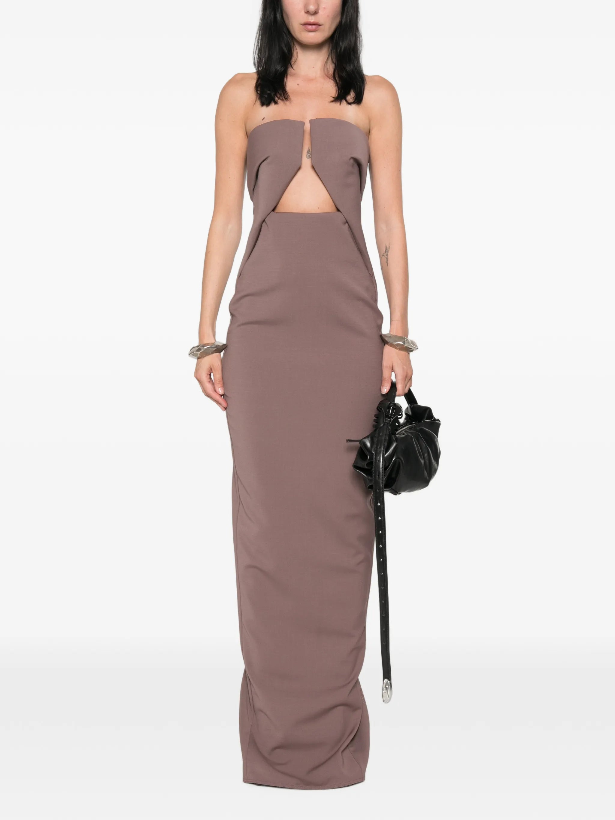 cut-out gown maxi dress