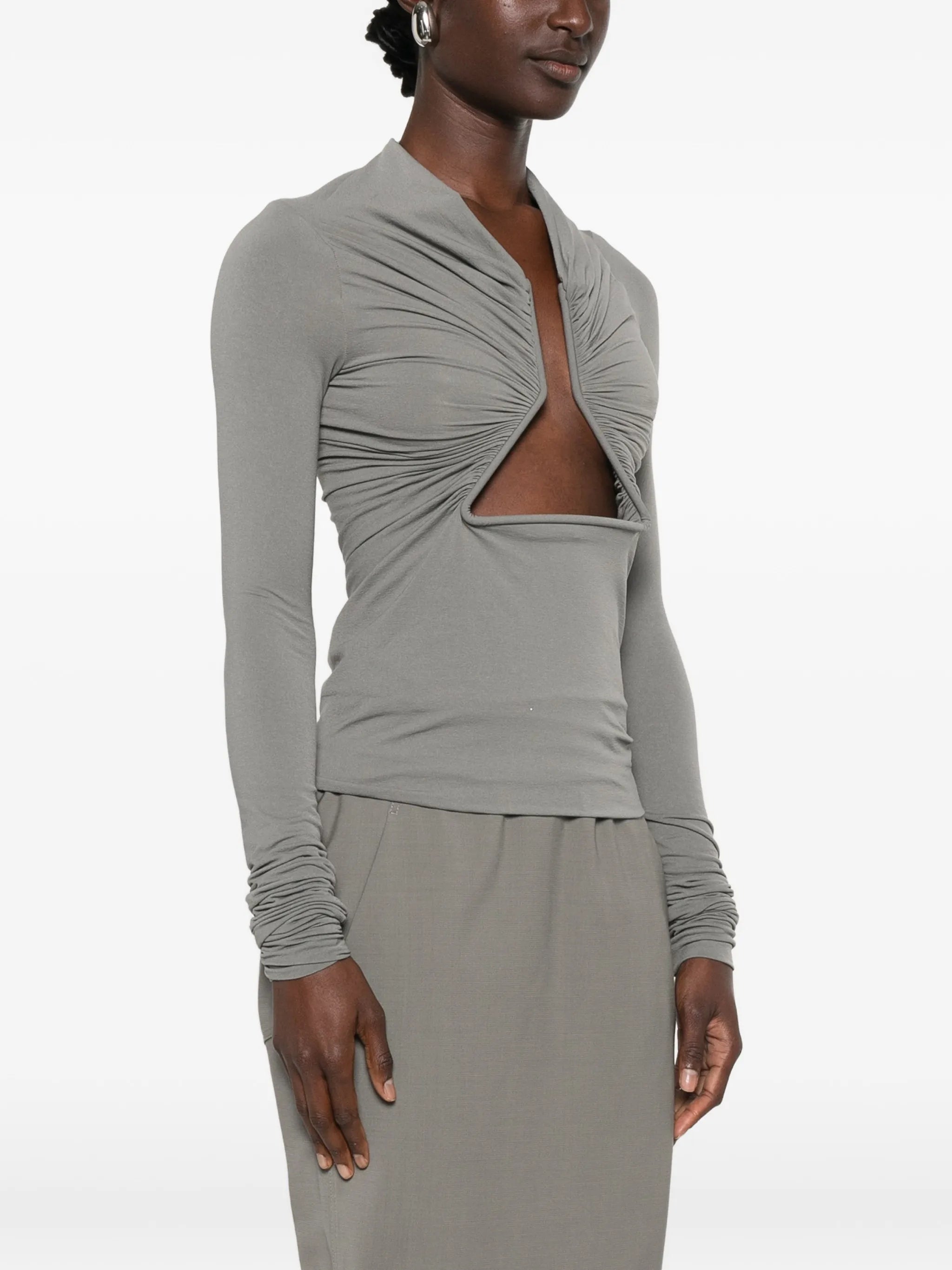 jersey LS Prong top