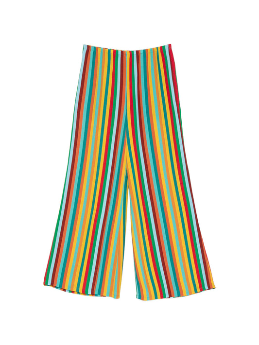 Nella crepe wide leg pant