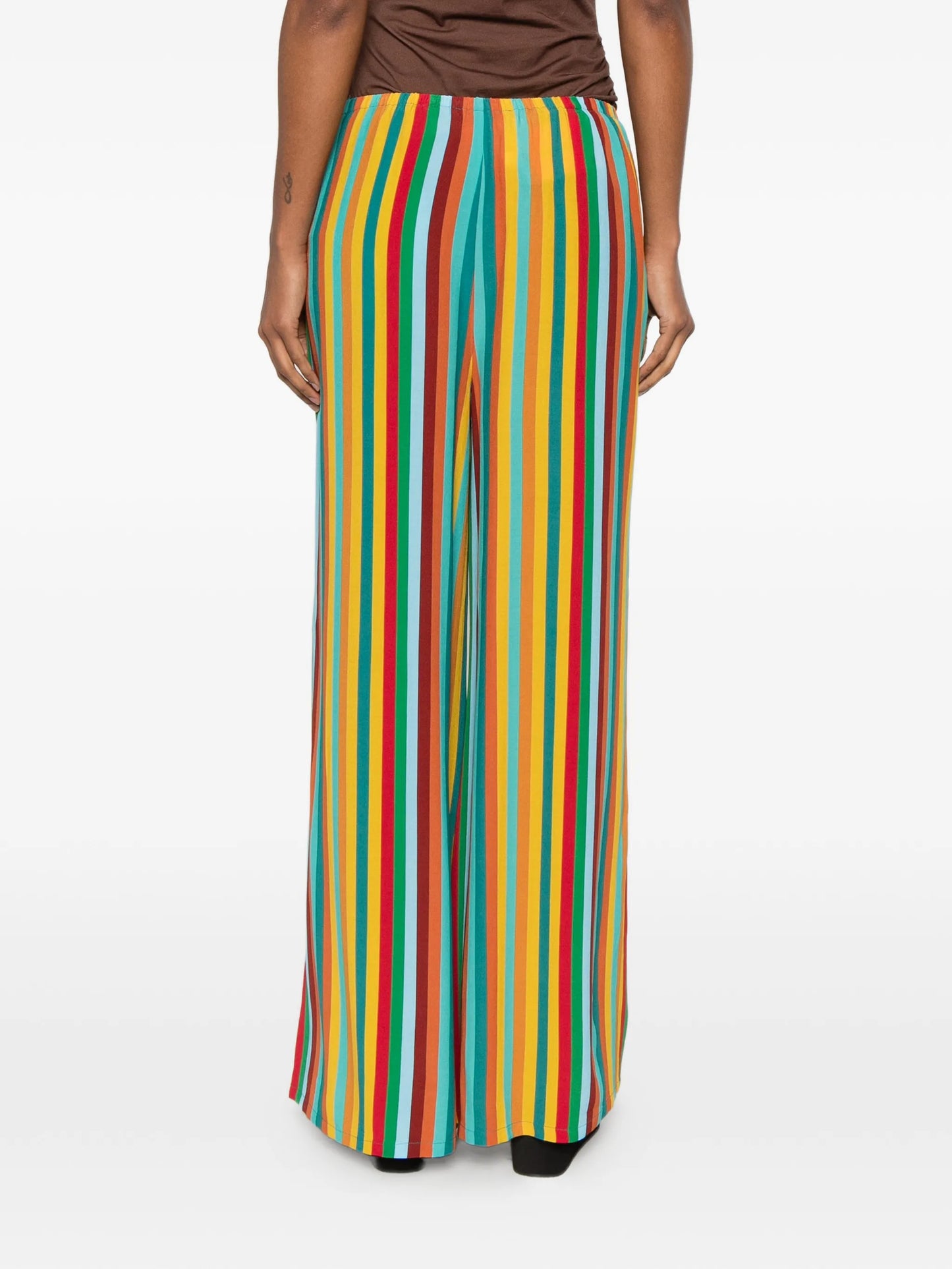 Nella striped-pattern palazzo pants
