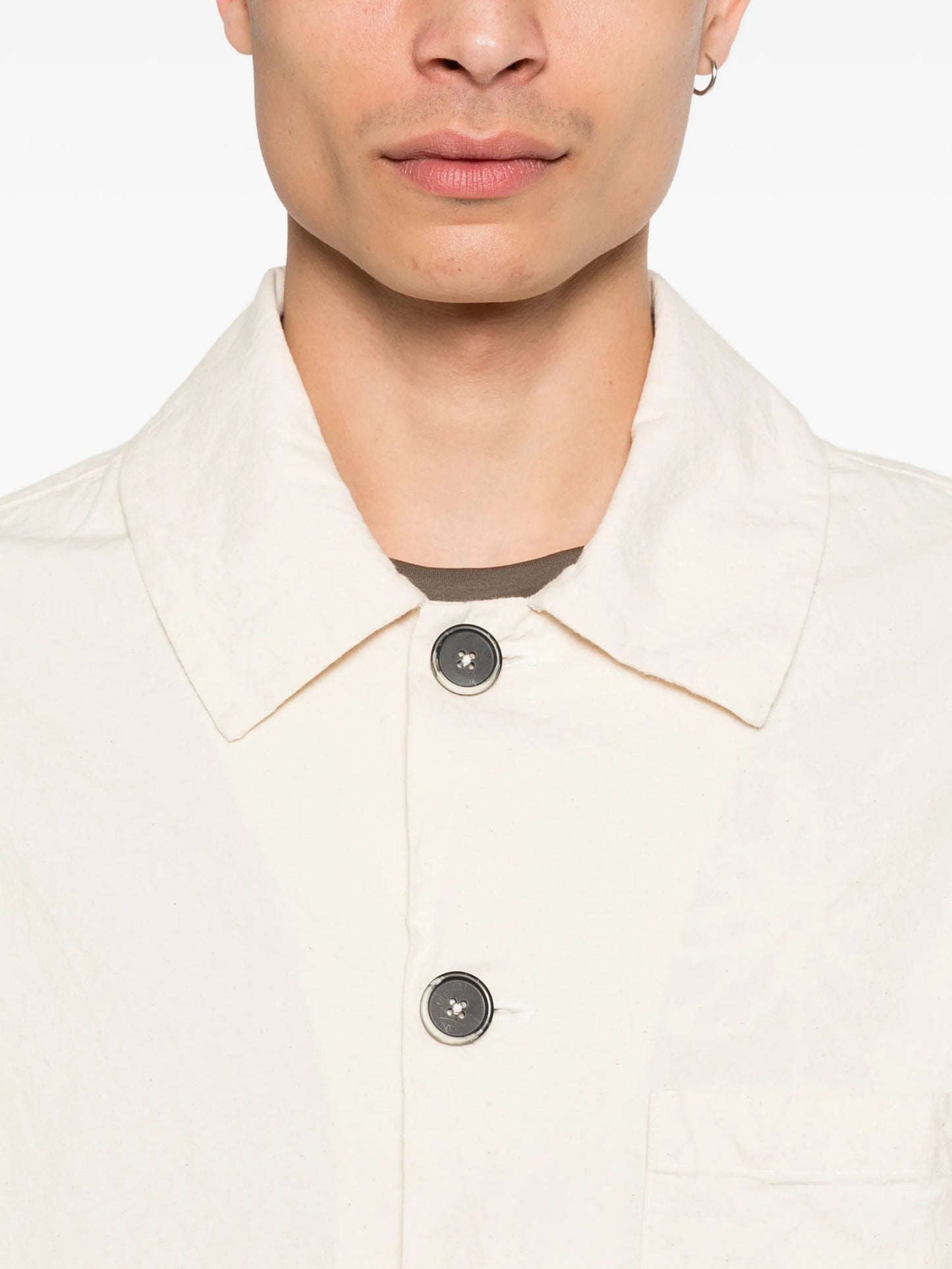 Stae Garzoto button-up shirt jacket