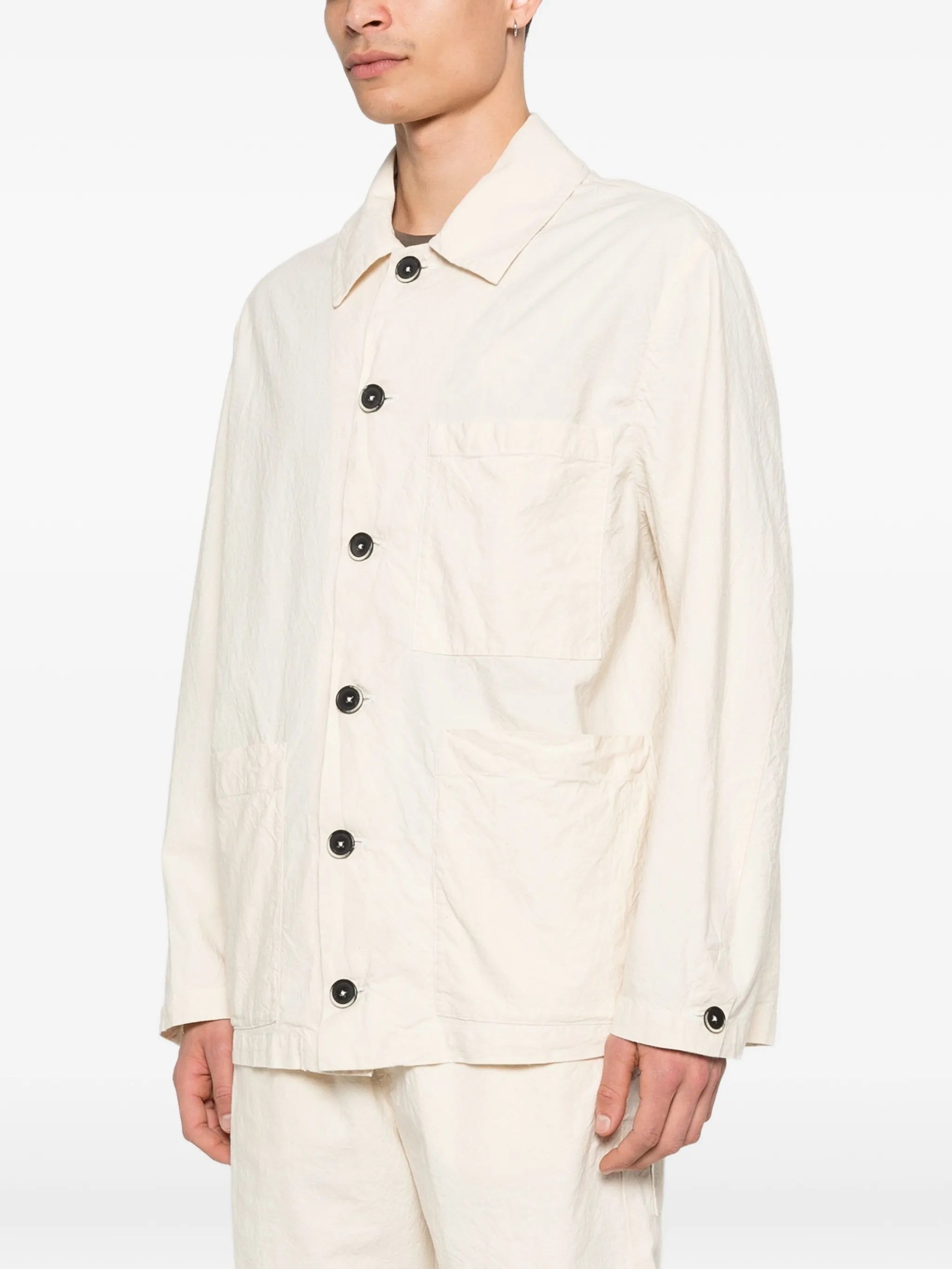 Stae Garzoto button-up shirt jacket