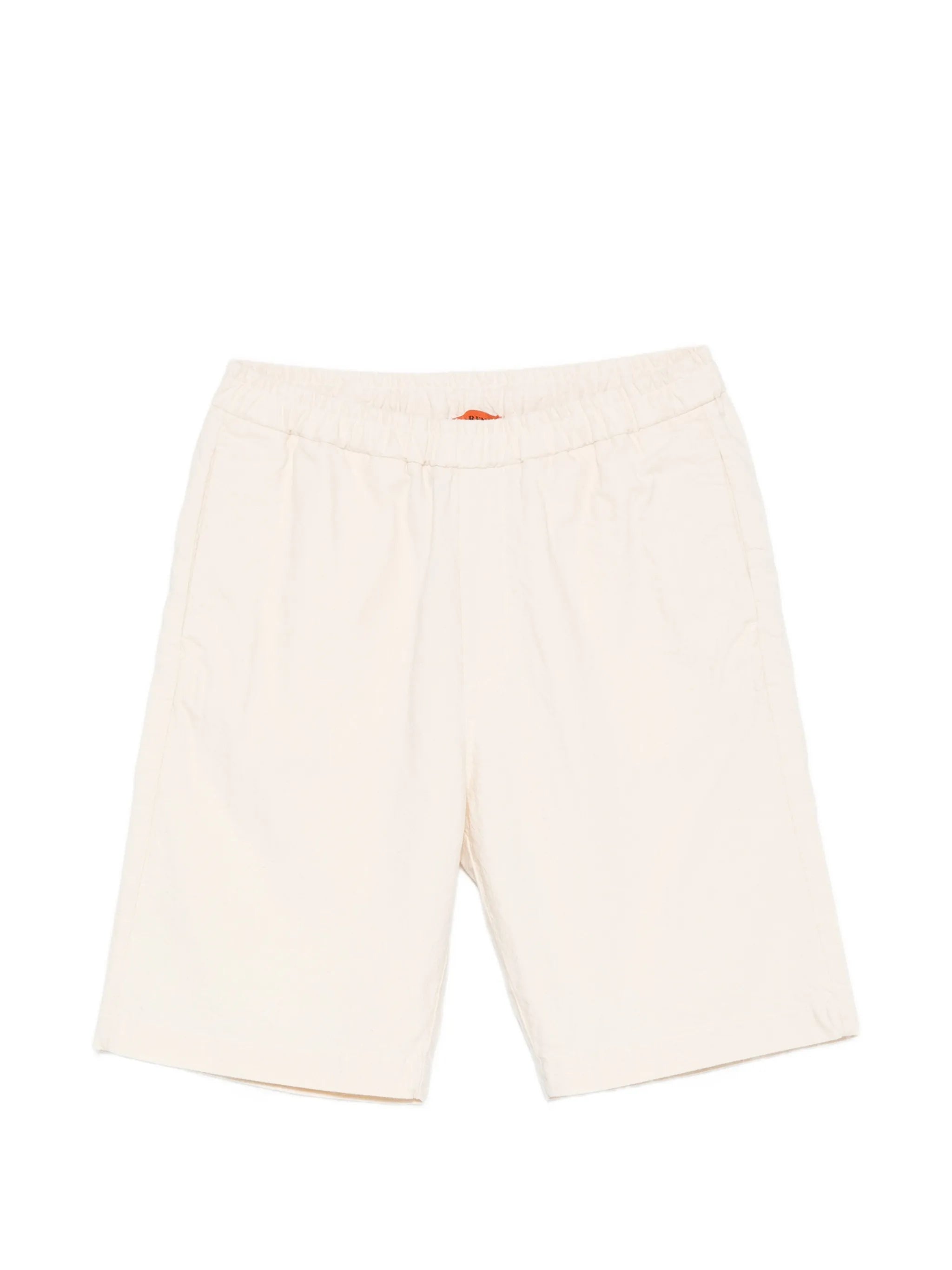 elasticated-waistband shorts