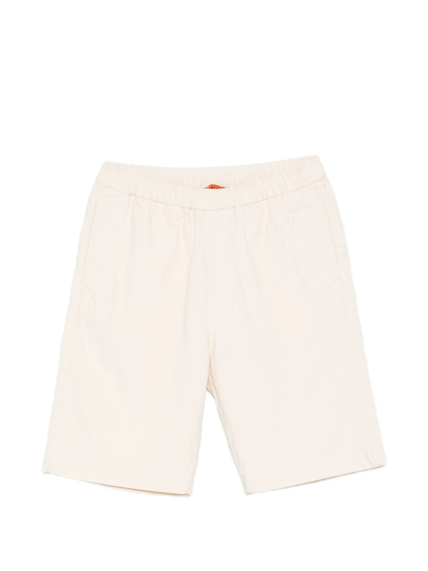 elasticated-waistband shorts